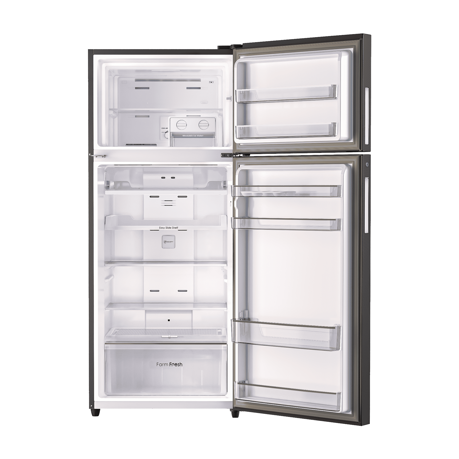Godrej Regalis 436 Litres 1 Star Frost Free Double Door Refrigerator with Nano Shield Technology (52141501SD03996, Matt Black)_4