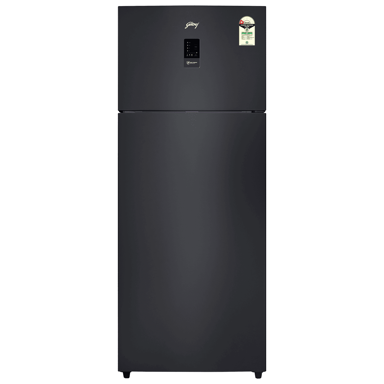 Godrej Regalis 472 Litres 1 Star Frost Free Double Door Refrigerator with Nano Shield Technology (52141501SD03995, Matt Black)_1