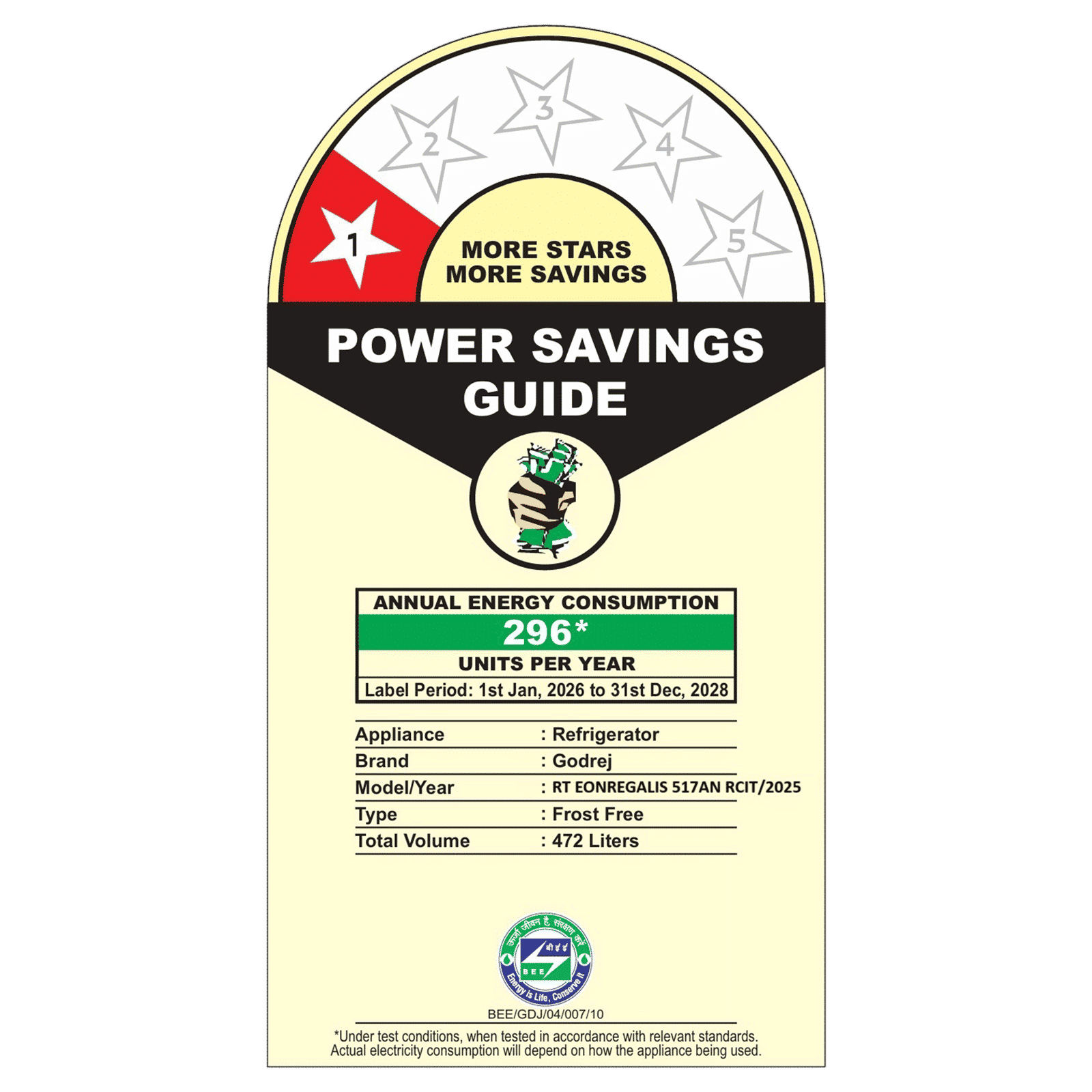 Godrej Regalis 472 Litres 1 Star Frost Free Double Door Refrigerator with Nano Shield Technology (52141501SD03995, Matt Black)_2