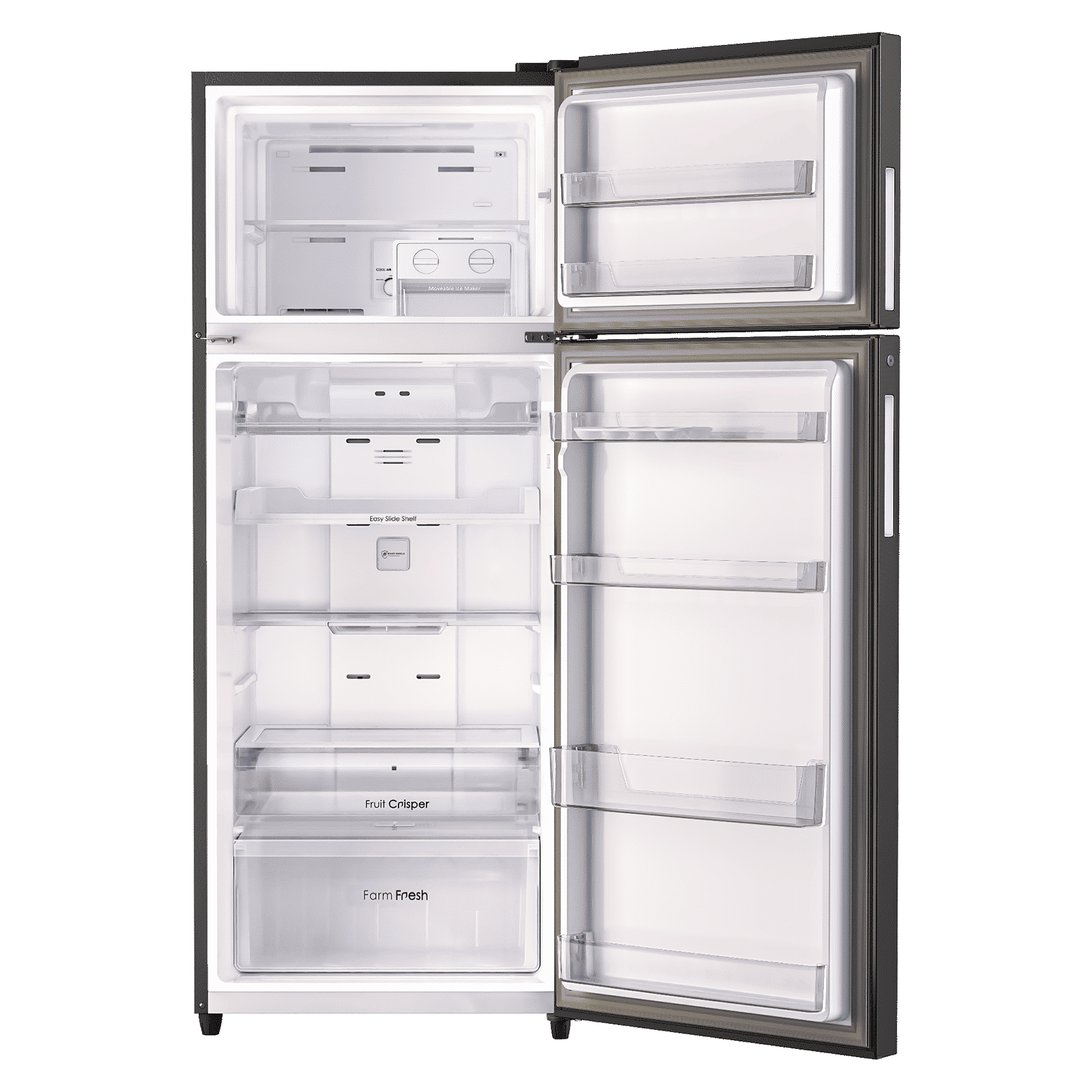 Godrej Regalis 472 Litres 1 Star Frost Free Double Door Refrigerator with Nano Shield Technology (52141501SD03995, Matt Black)_6