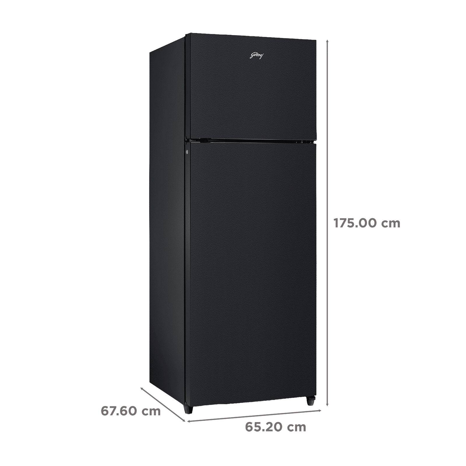 Godrej Vibe 330 Litres 2 Star Frost Free Double Door Convertible Refrigerator with Nano Shield Technology (52141501SD03928, Matt Black) Godrej Vibe 330 Litres 2 Star Frost Free Double Door Convertible Refrigerator with Nano Shield Technology (52141501SD03928, Matt Black)_3