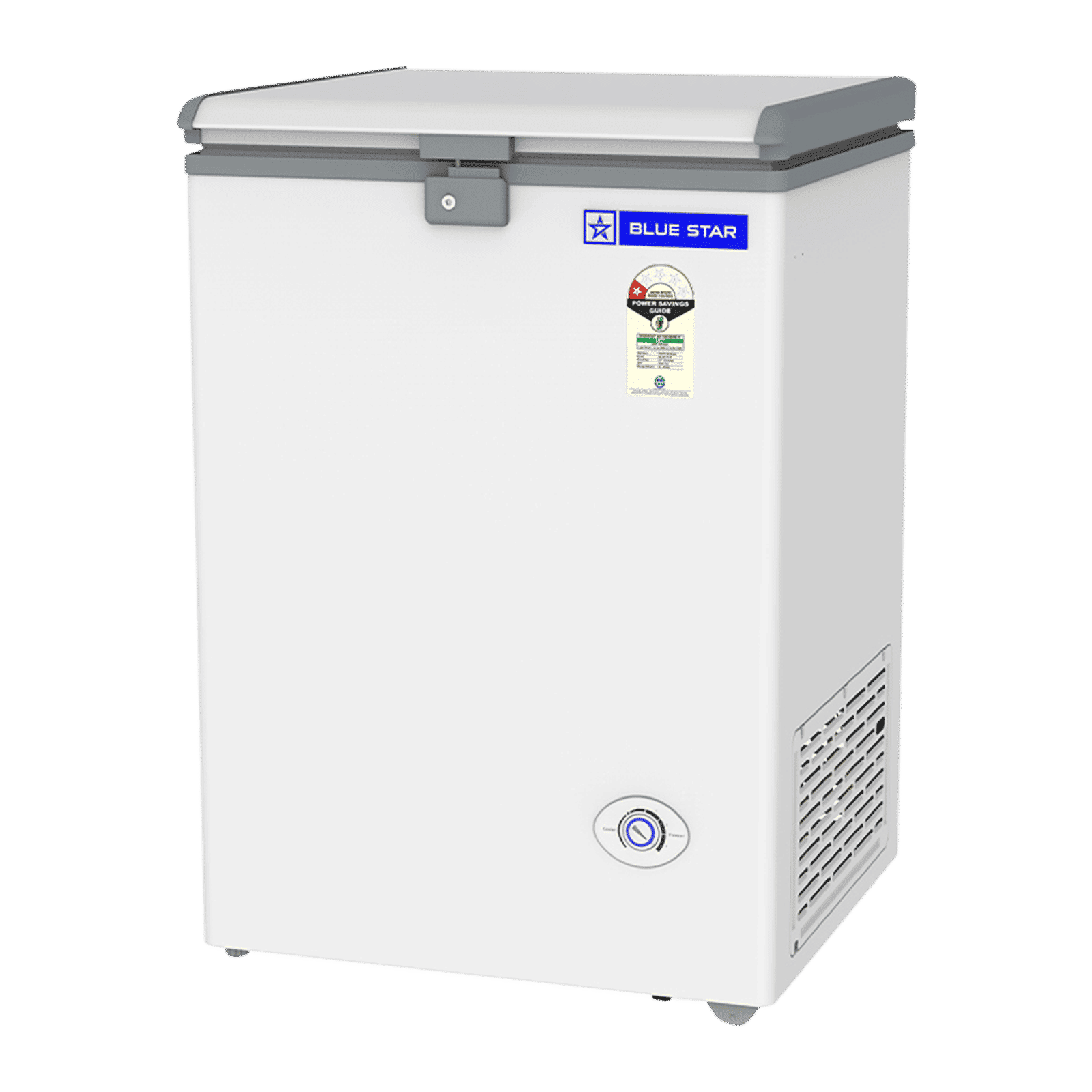 Blue Star N Series 63 Litres 1 Star Direct Cool Single Door Deep Freezer with Quadracool Technology (HT1-N75, White) Blue Star N Series 63 Litres 1 Star Direct Cool Single Door Deep Freezer with Quadracool Technology (HT1-N75, White)_3