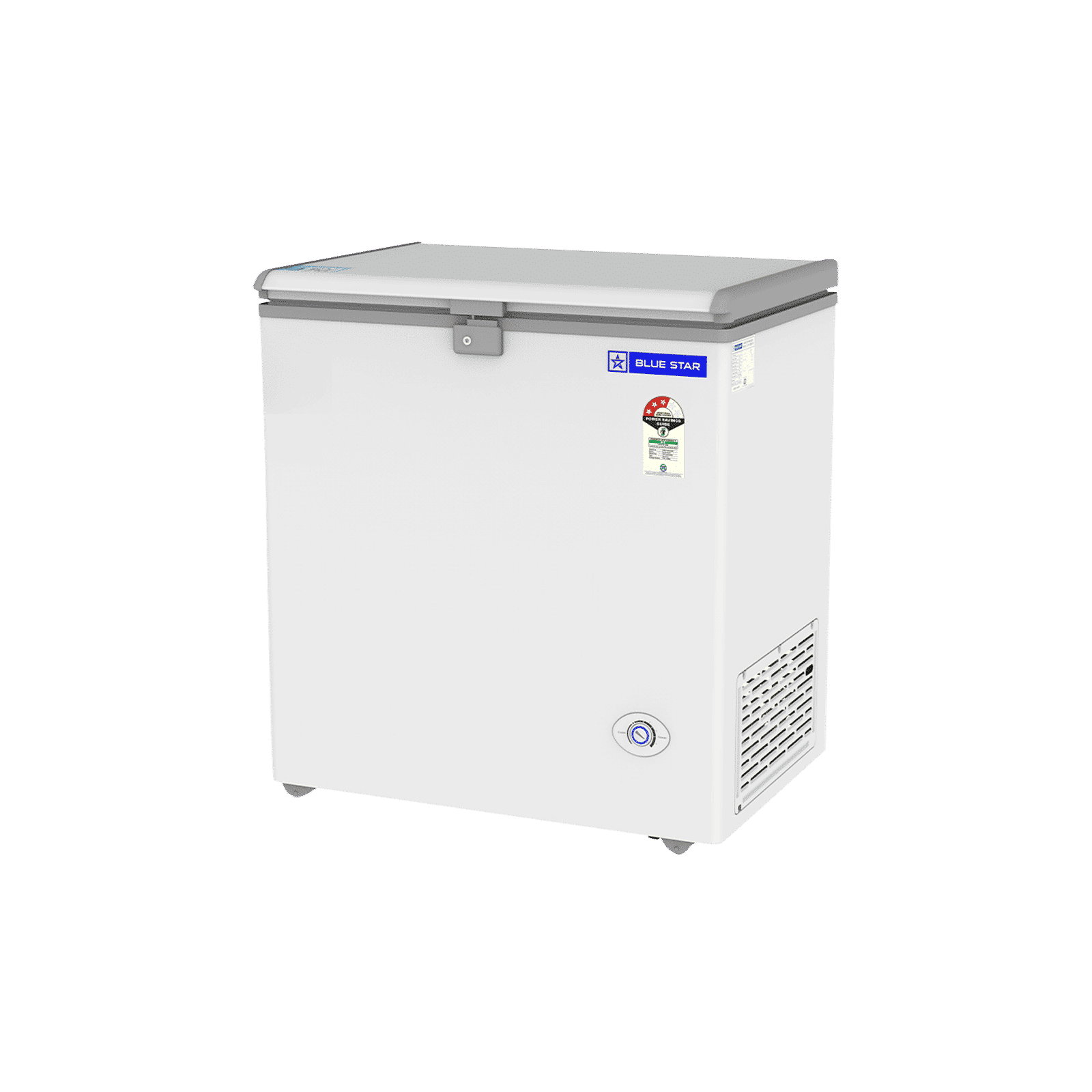 Blue Star N Series 150 Litres 3 Star Direct Cool Single Door Deep Freezer with Quadracool Technology (HT3-N180, White) Blue Star N Series 150 Litres 3 Star Direct Cool Single Door Deep Freezer with Quadracool Technology (HT3-N180, White)_3