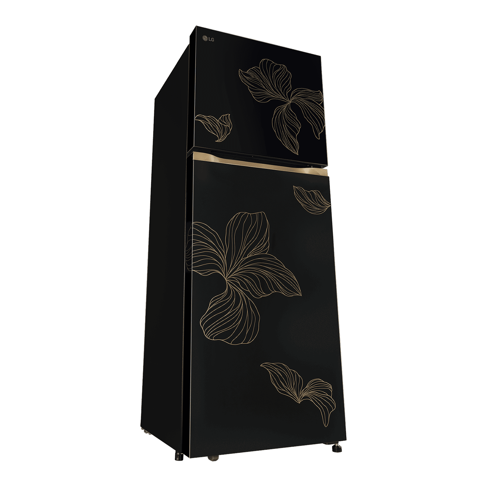 LG 251 Litres 1 Star Frost Free Double Door Refrigerator with Smart Mode (GLT2516WXRO, Radiant Onyx)_5