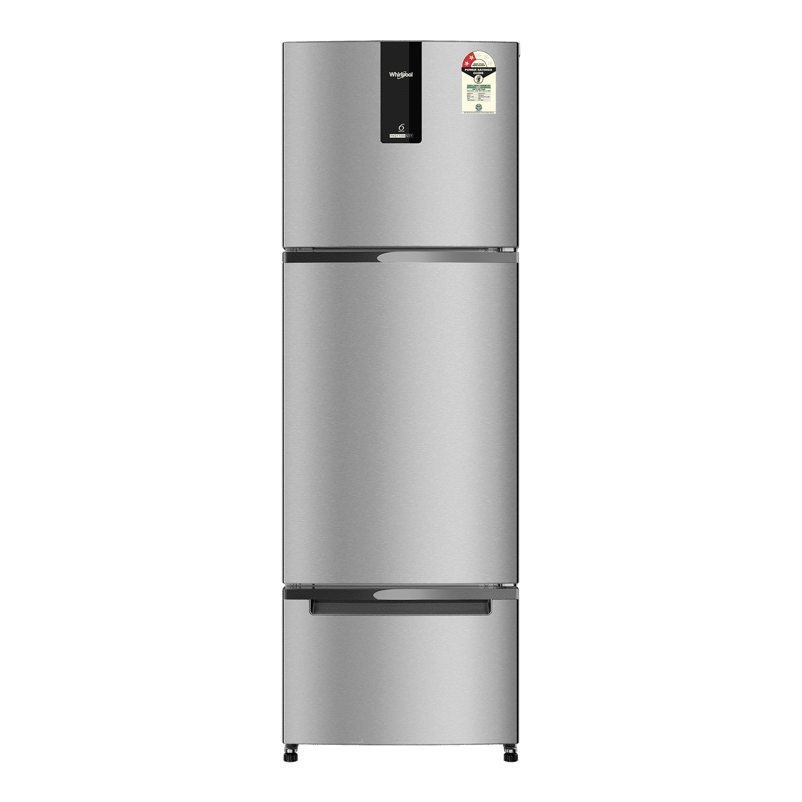 Whirlpool Protton Nxt 237 Litres 2 Star Frost Free Triple Door Convertible Refrigerator with Microblock Technology (22355, Silver) (2026 Model)_1