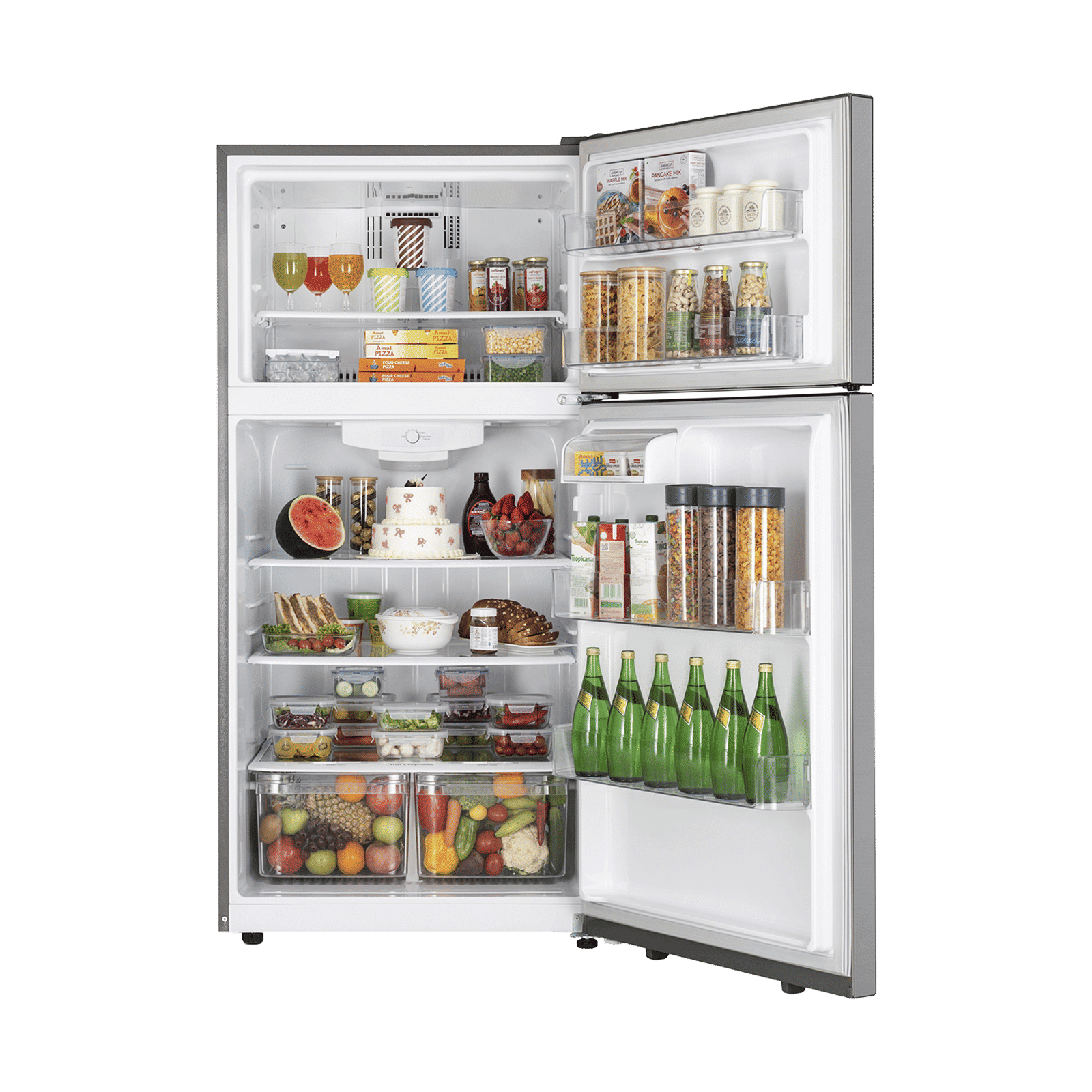 LG 674 Litres 1 Star Frost Free Double Door Refrigerator with Express Freeze (GLT6816ODPZ, Shiny Steel) (2026 Model)_11
