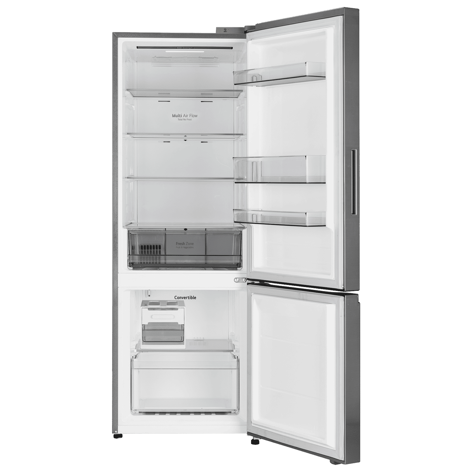 LG 340 Litres 2 Star Frost Free Double Door Smart Wifi Enabled Refrigerator with Smart Diagnosis (GLB3426BDPZ, Shiny Steel)_9