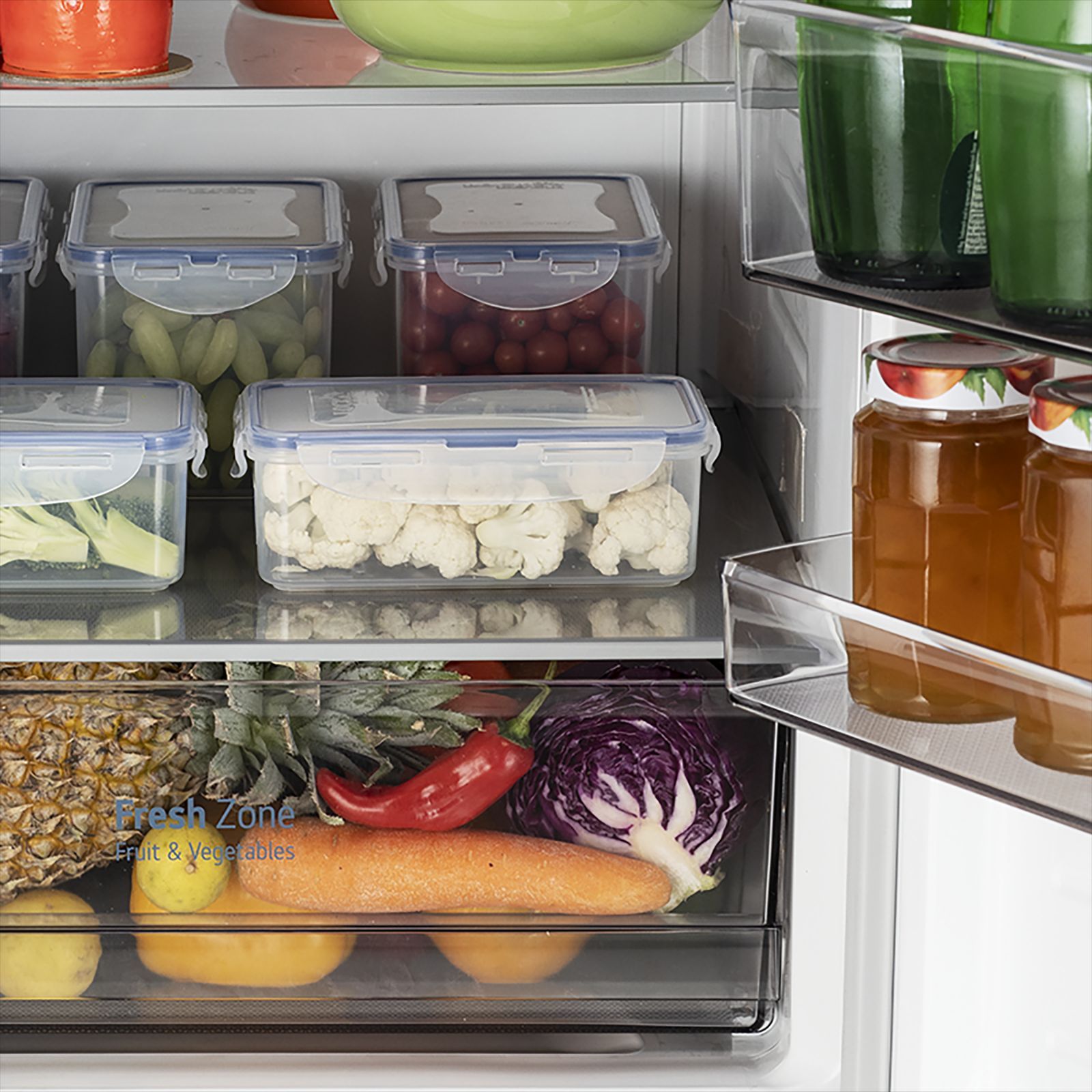 LG 340 Litres 2 Star Frost Free Double Door Smart Wifi Enabled Refrigerator with Smart Diagnosis (GLB3426BDPZ, Shiny Steel)_12