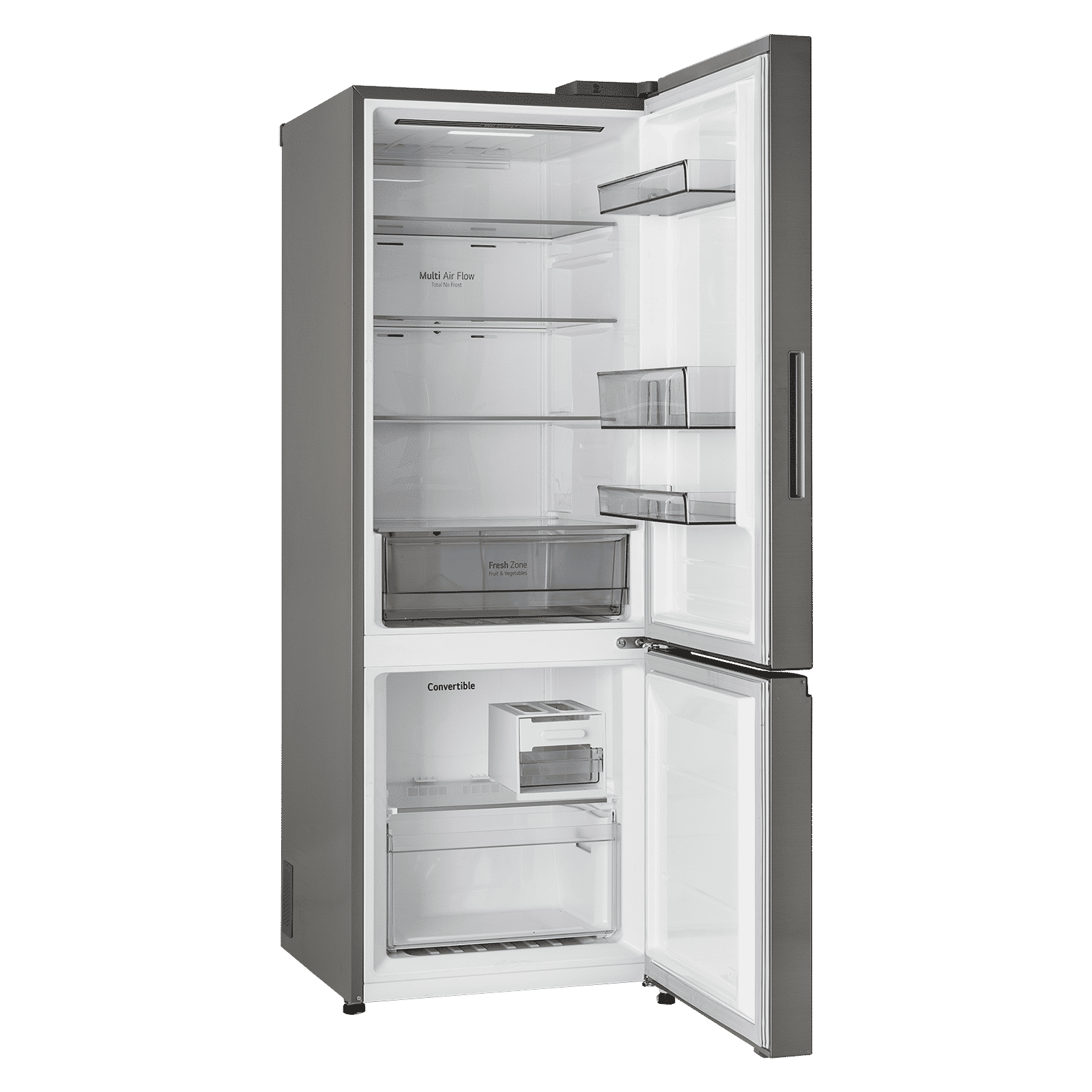 LG 340 Litres 2 Star Frost Free Double Door Smart Wifi Enabled Refrigerator with Smart Diagnosis (GLB3426BDPZ, Shiny Steel)_8