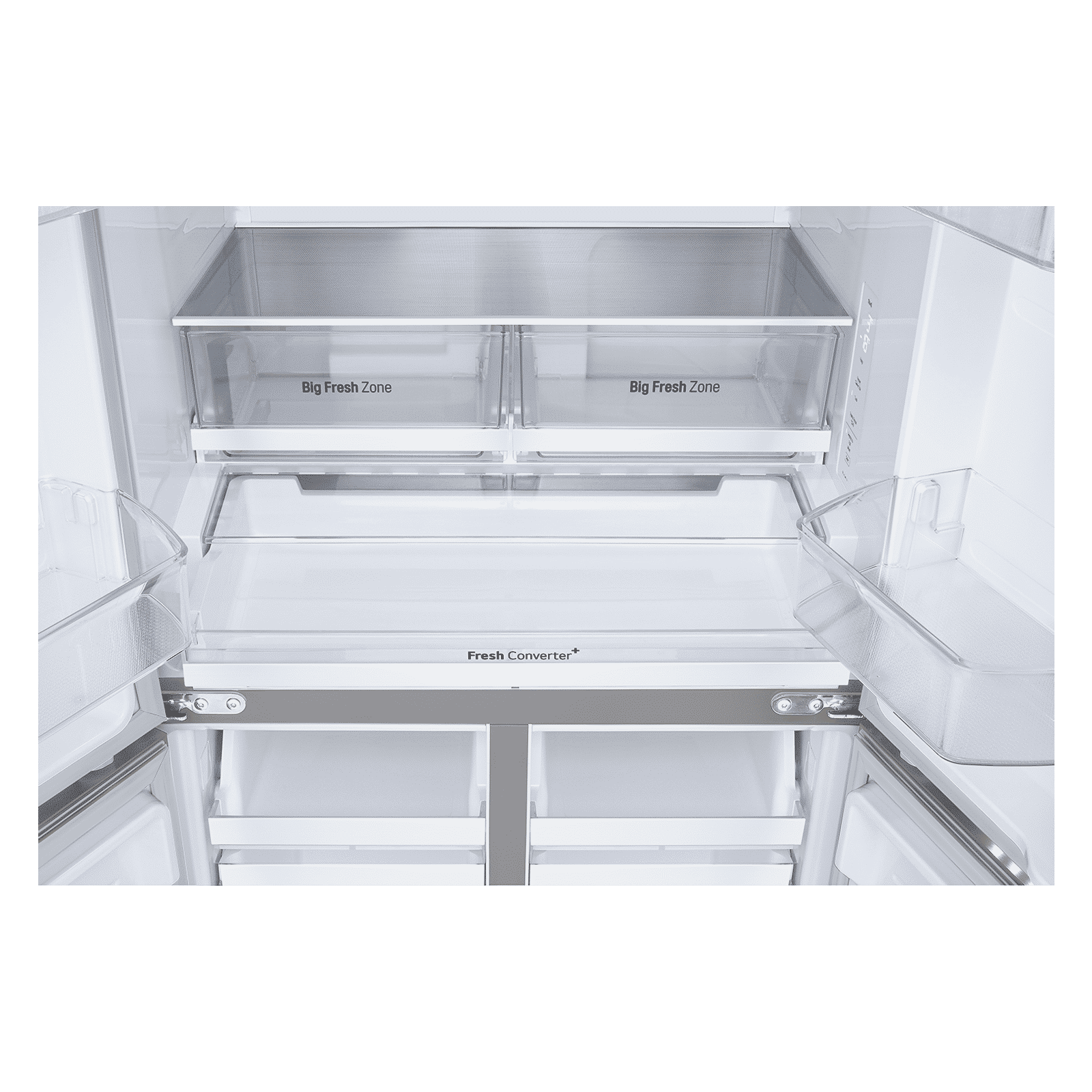 LG 574 Litres 3 Star Frost Free Side by Side Refrigerator with Smart Diagnosis (GVB23FFLMB, Prime Silver)_11