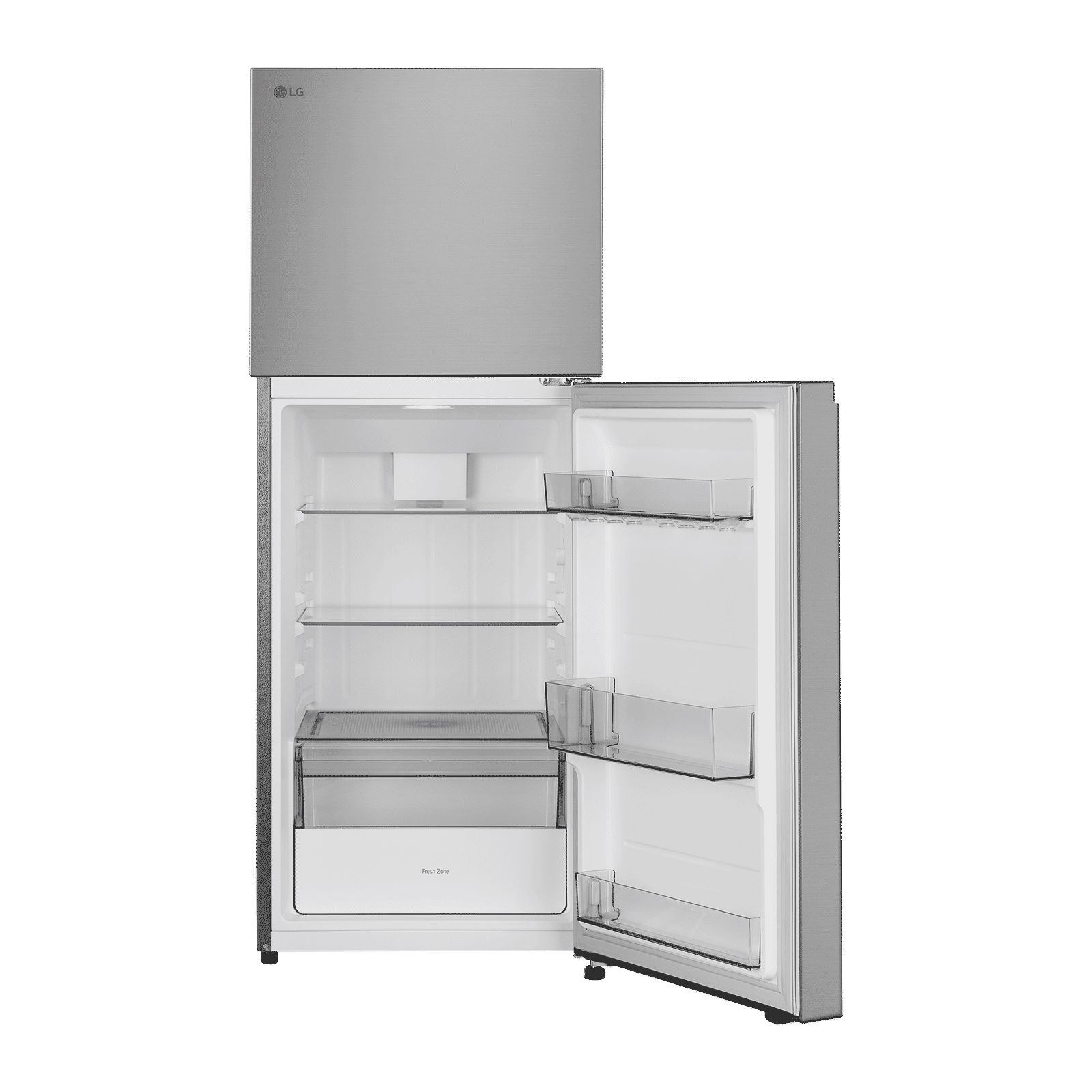 LG 225 Litres 1 Star Frost Free Double Door Refrigerator with Express Freeze (GLT2216WYPZ, Shiny Steel) LG 225 Litres 1 Star Frost Free Double Door Refrigerator with Express Freeze (GLT2216WYPZ, Shiny Steel)_6