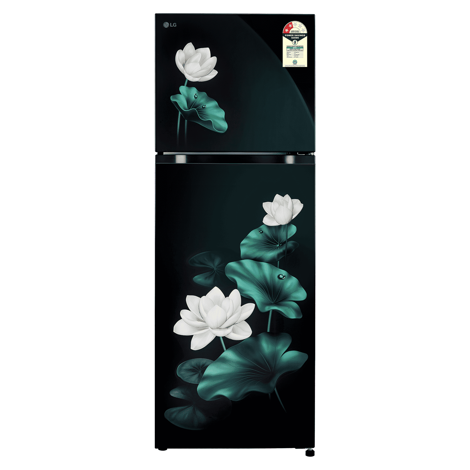 LG 251 Litres 2 Star Frost Free Double Door Convertible Refrigerator with Inverter Compressor (GLT2526XWEL, Emerald Lotus)_1