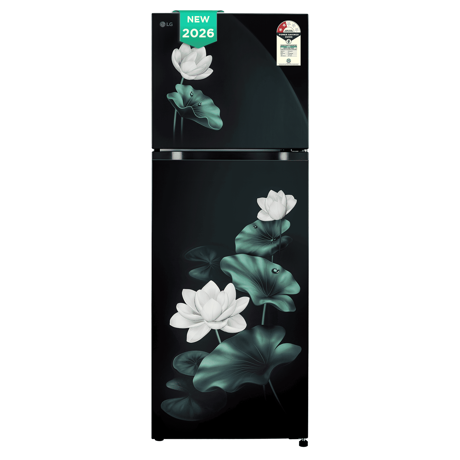 LG 251 Litres 2 Star Frost Free Double Door Convertible Refrigerator with Inverter Compressor (GLT2526XWEL, Emerald Lotus) (2026 Model)_1