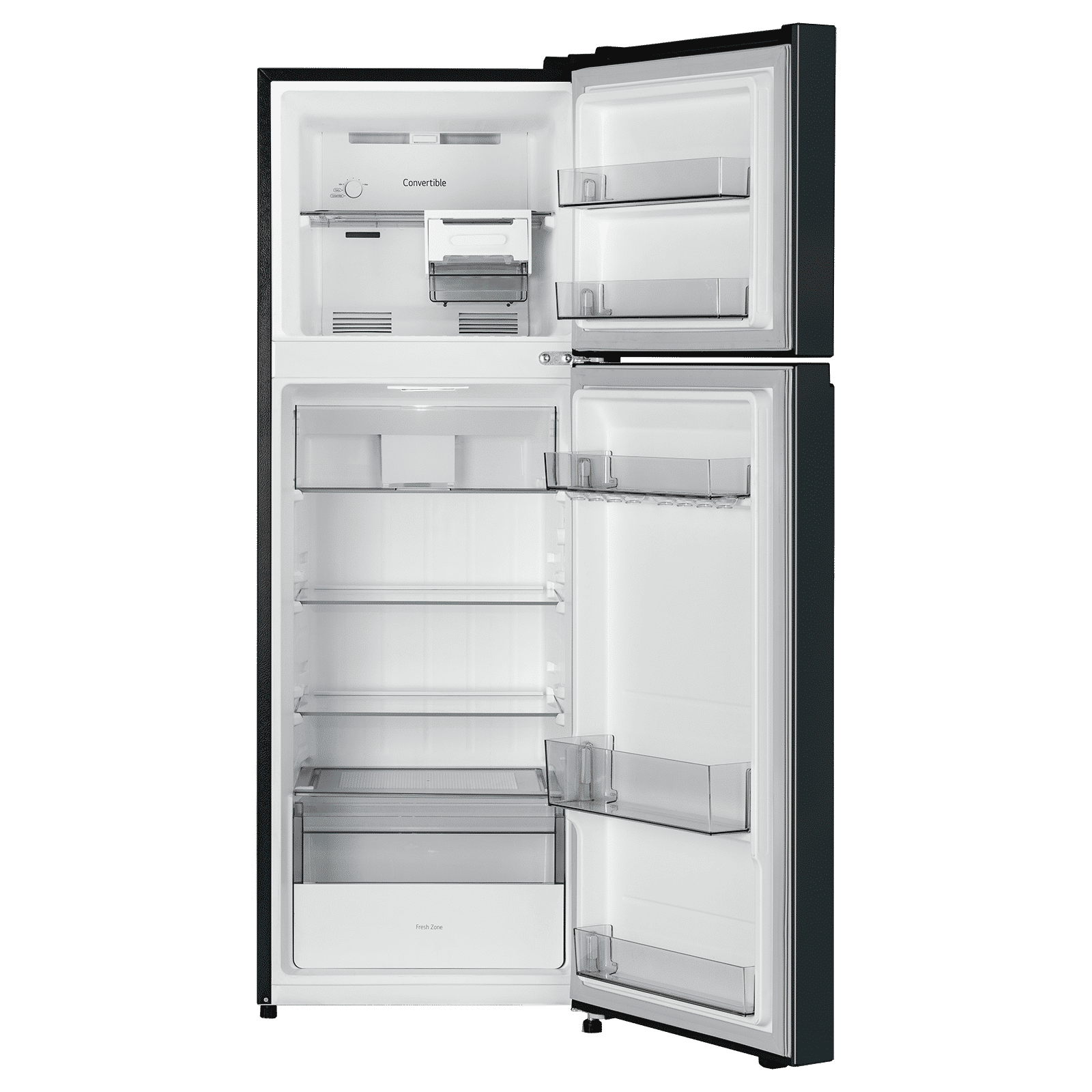 LG 251 Litres 2 Star Frost Free Double Door Convertible Refrigerator with Inverter Compressor (GLT2526XWEL, Emerald Lotus)_9