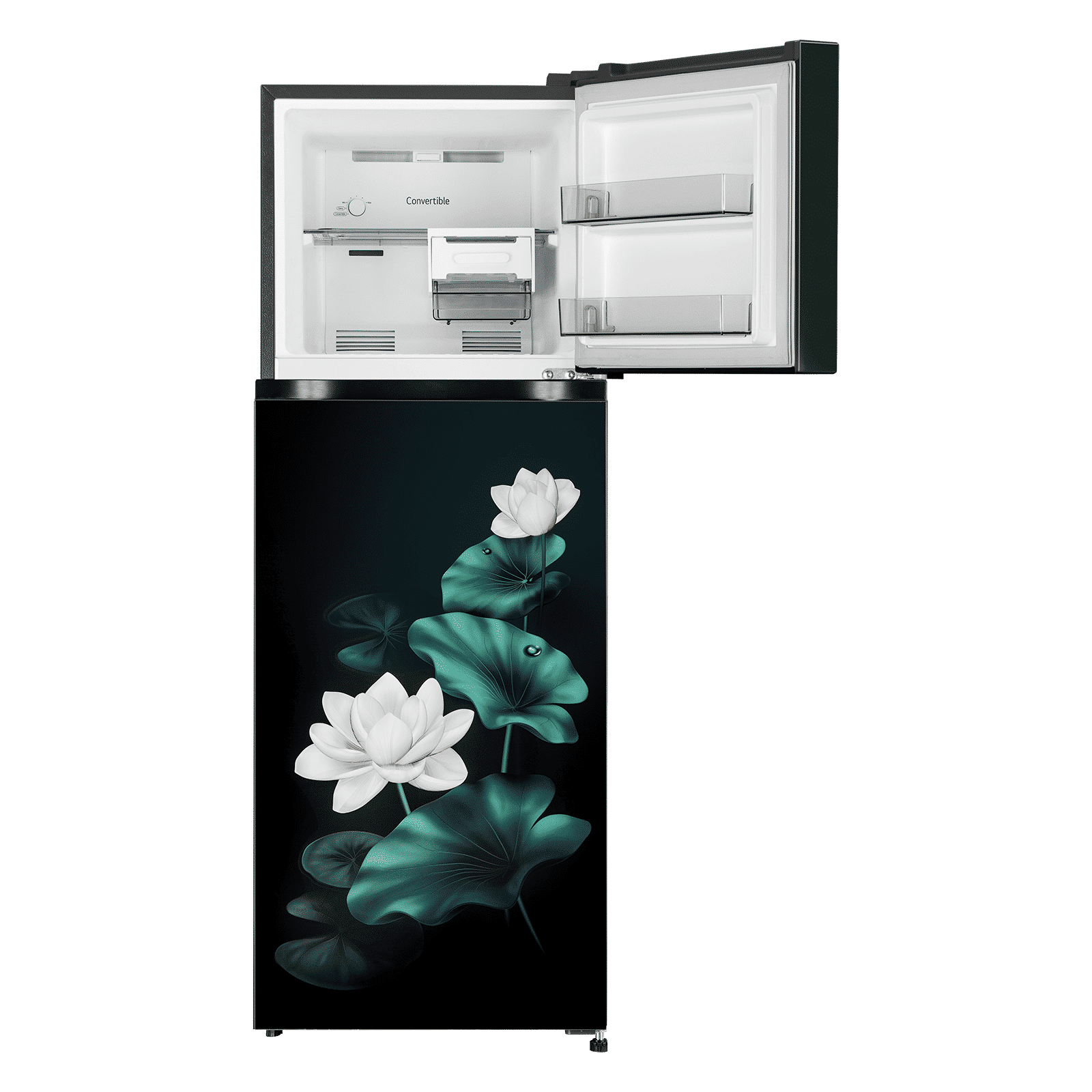 LG 251 Litres 2 Star Frost Free Double Door Convertible Refrigerator with Inverter Compressor (GLT2526XWEL, Emerald Lotus)_6