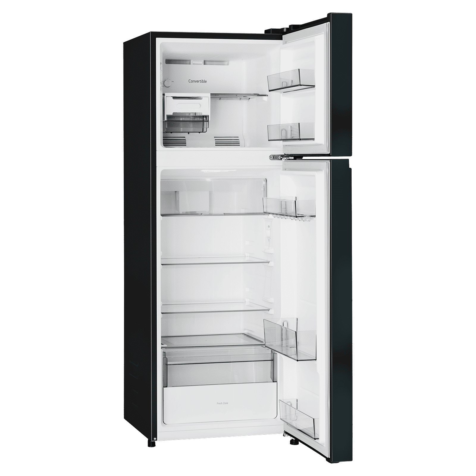 LG 251 Litres 2 Star Frost Free Double Door Convertible Refrigerator with Inverter Compressor (GLT2526XWEL, Emerald Lotus)_8