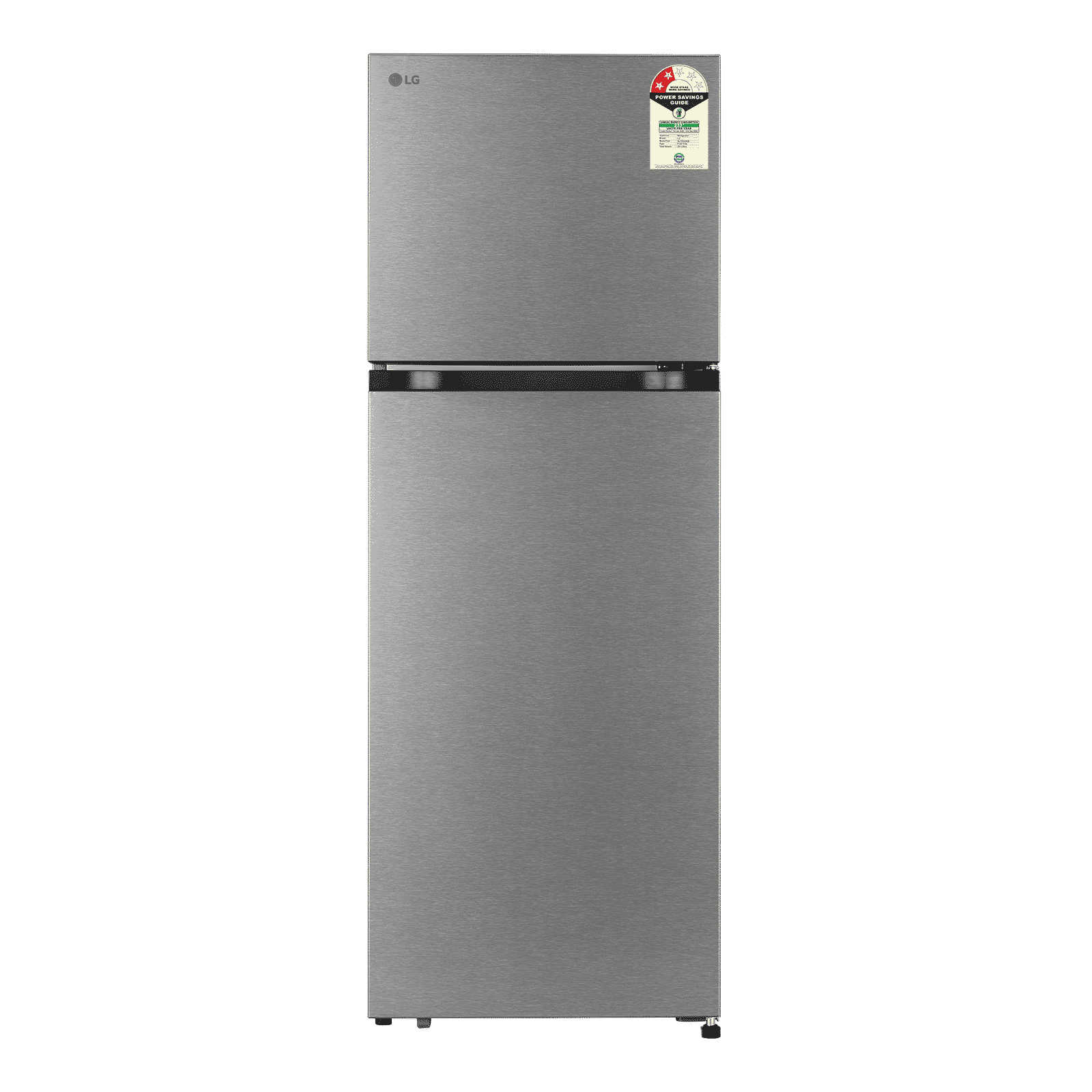 LG 251 Litres 2 Star Frost Free Double Door Refrigerator with Inverter Compressor (GLT2526WWDS, Dazzle Steel)_1