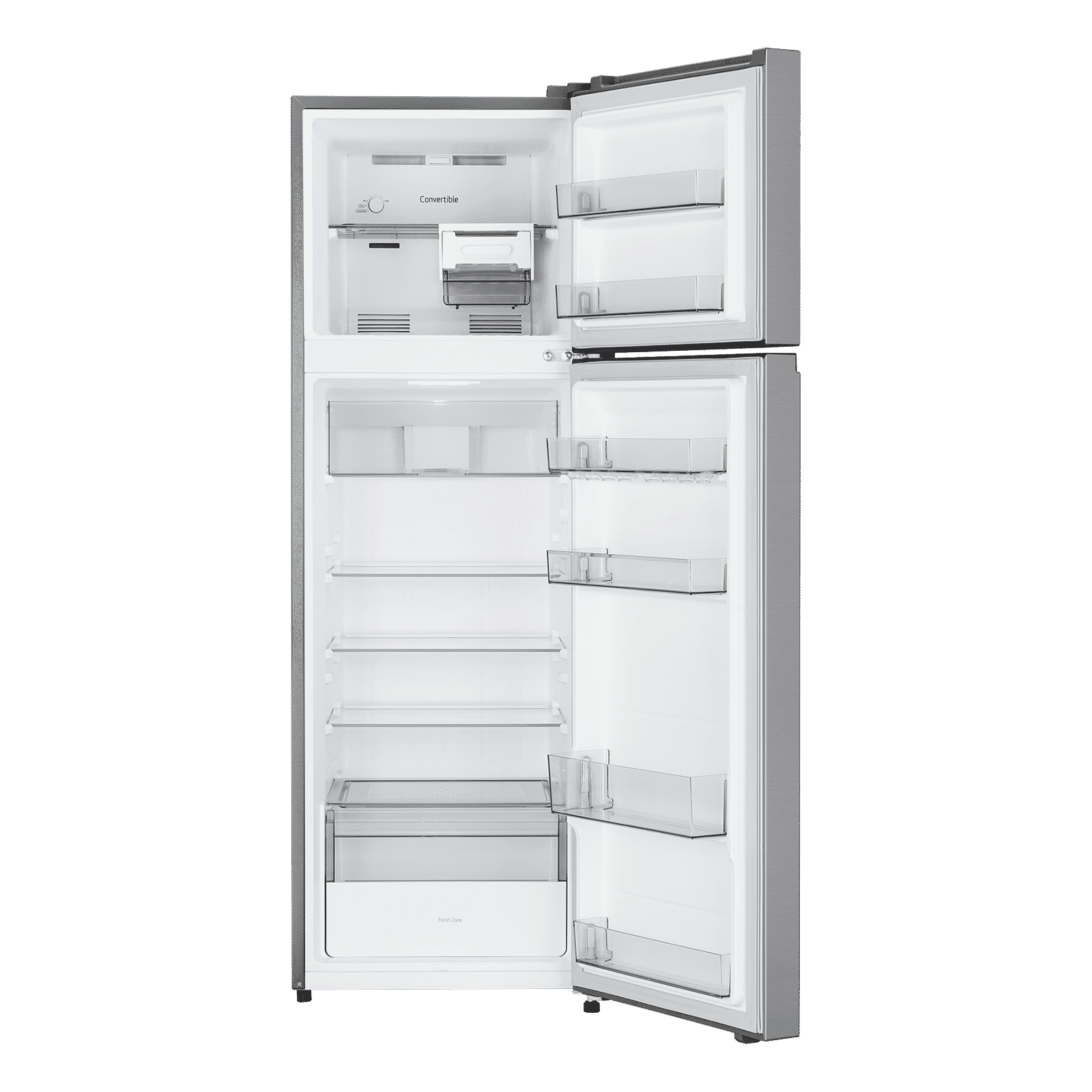 LG 276 Litres 2 Star Frost Free Double Door Convertible Refrigerator with Lower Door Basket (GLT2826XWPZ, Shiny Steel)_9