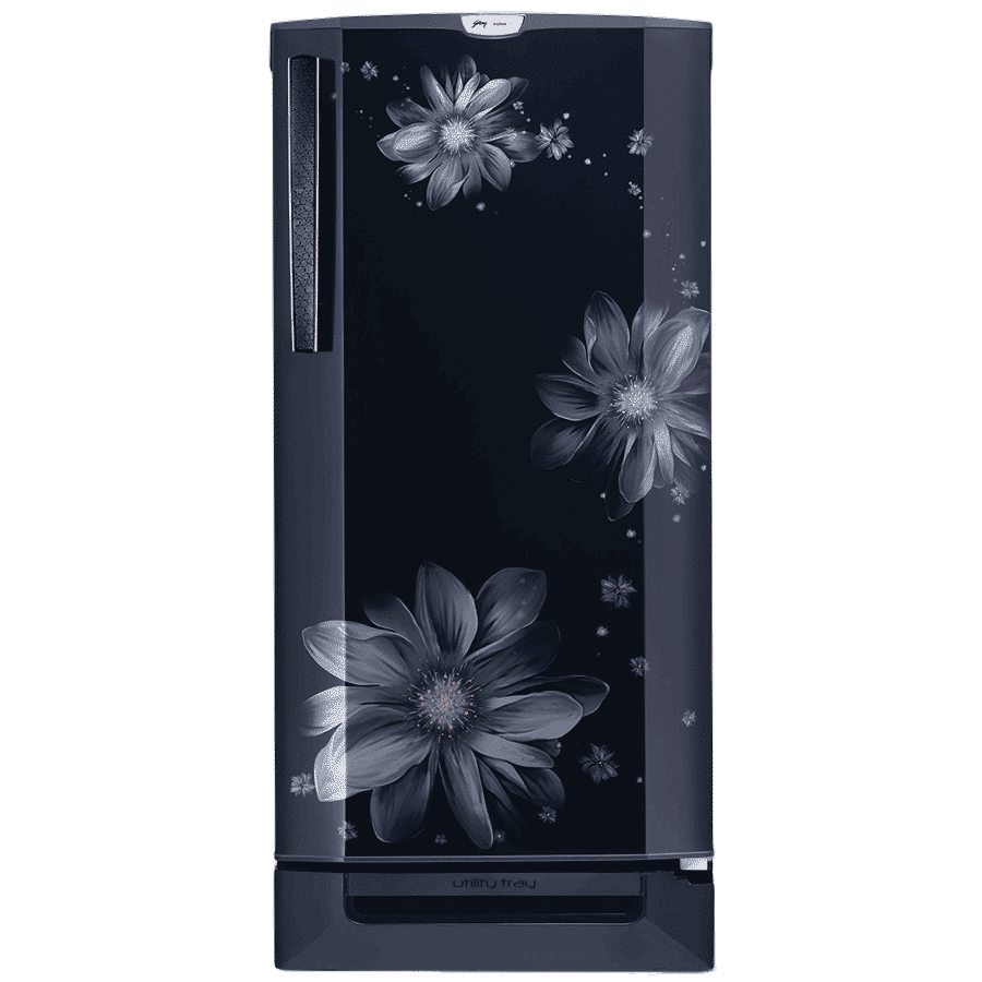 Godrej 190 L 5 Star Direct Cool Single Door Inverter Refrigerator (RD EPRO 205 TAI 5.2, Pearl Black)_1