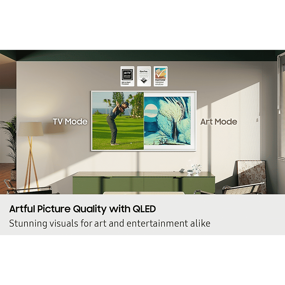 SAMSUNG LS03F The Frame 127 cm (50 inch) QLED 4K Ultra HD Tizen TV with Built-in Alexa Voice Assistant (2025 model)_9