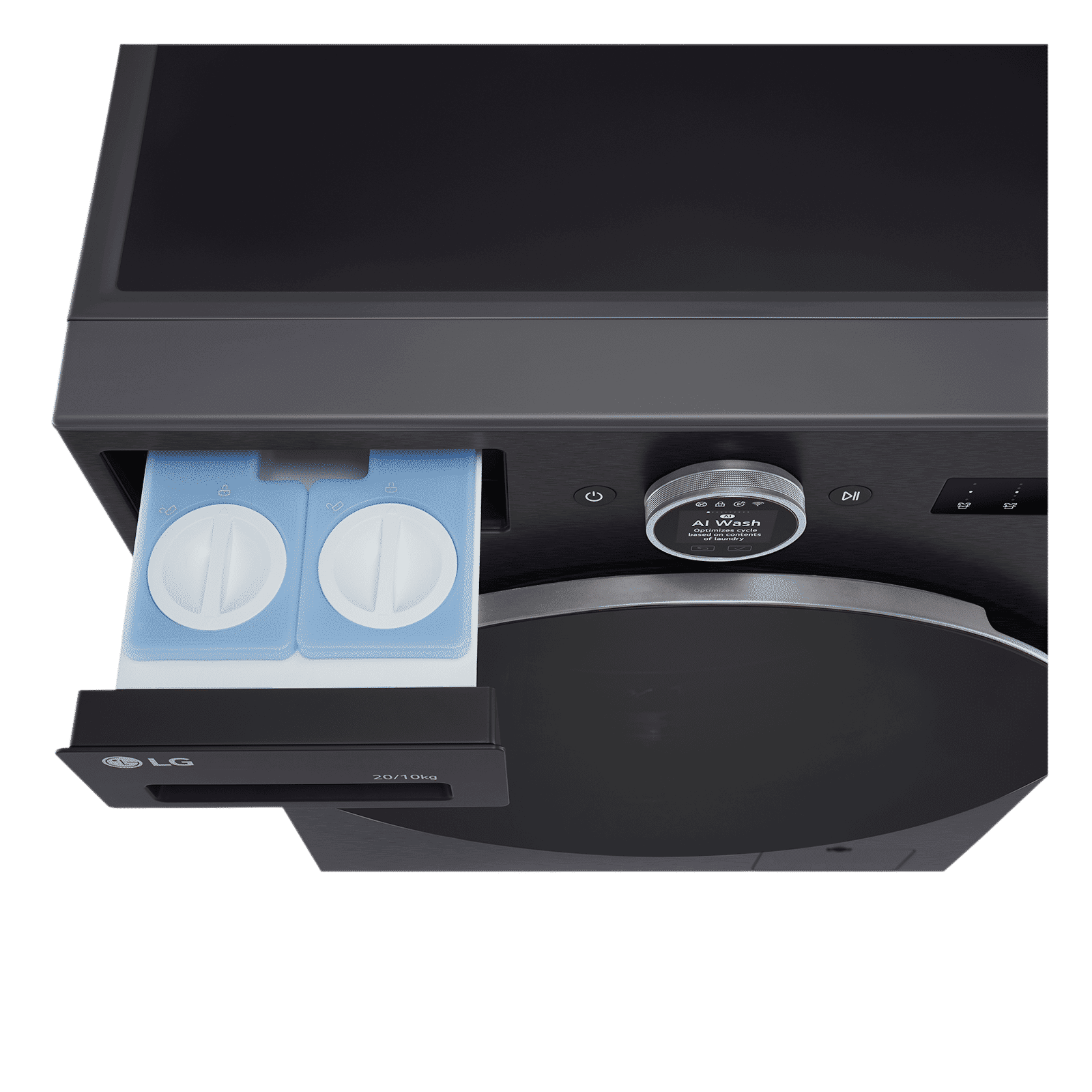 LG 20/10 kg Wi-Fi Inverter Fully Automatic Front Load Washing Machine (VX Series, FDX92010A9K.AEBQEIL, Essence Black)_4