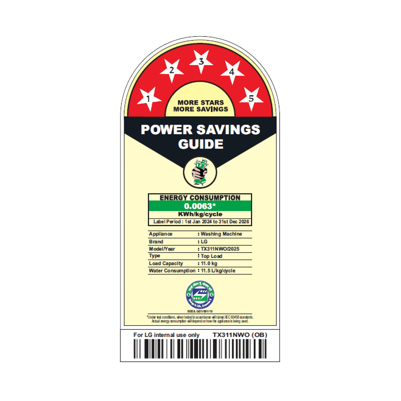 LG 11 kg 5 Star Wi-Fi Inverter Fully Automatic Top Load Washing Machine (TX Series, TX311NWO, AI Direct Drive, Onyx Black)_2