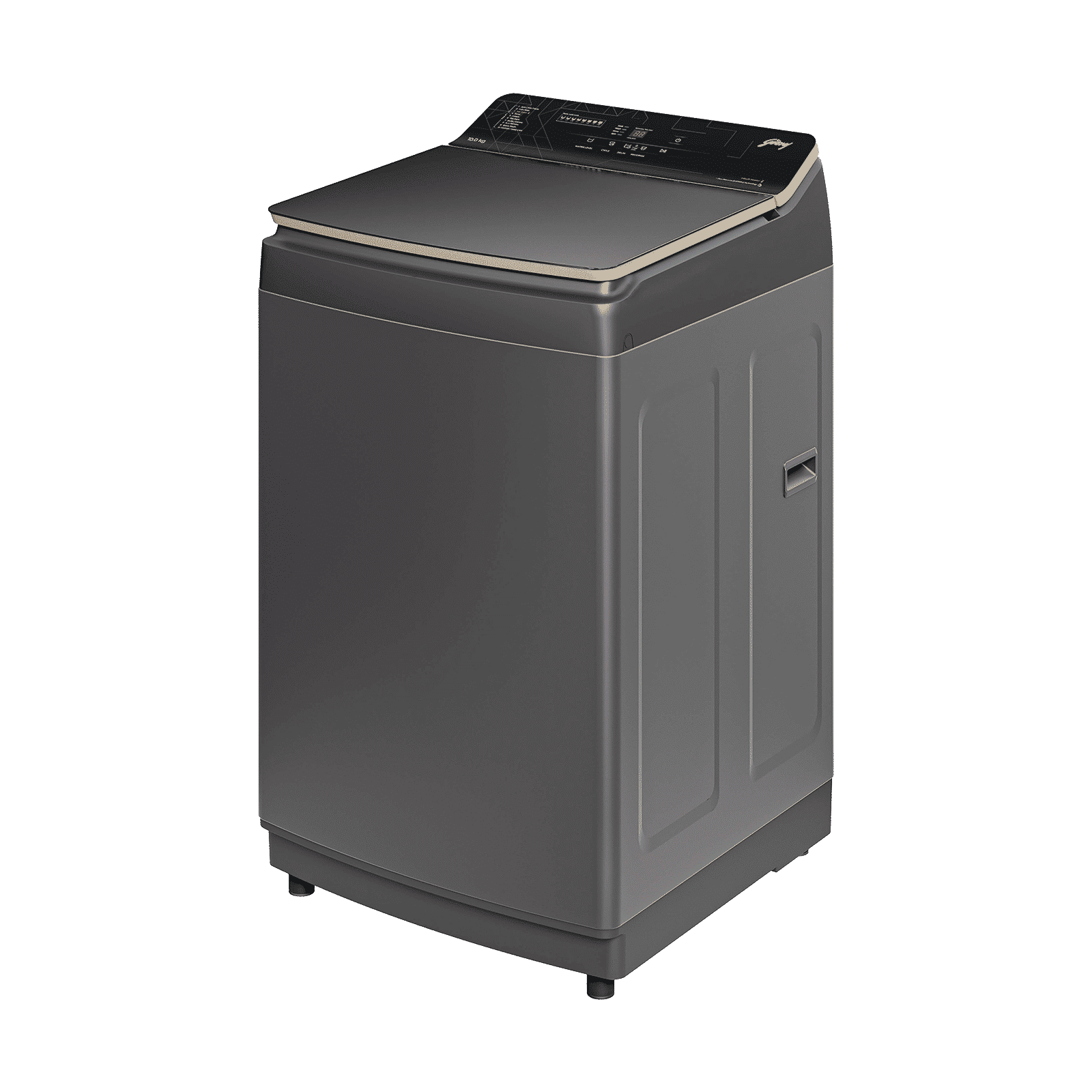 Godrej 10 kg 5 Star Fully Automatic Top Load Washing Machine (Rhine, 52141601SD00582, In-built Heater, Glacial Grey) _2