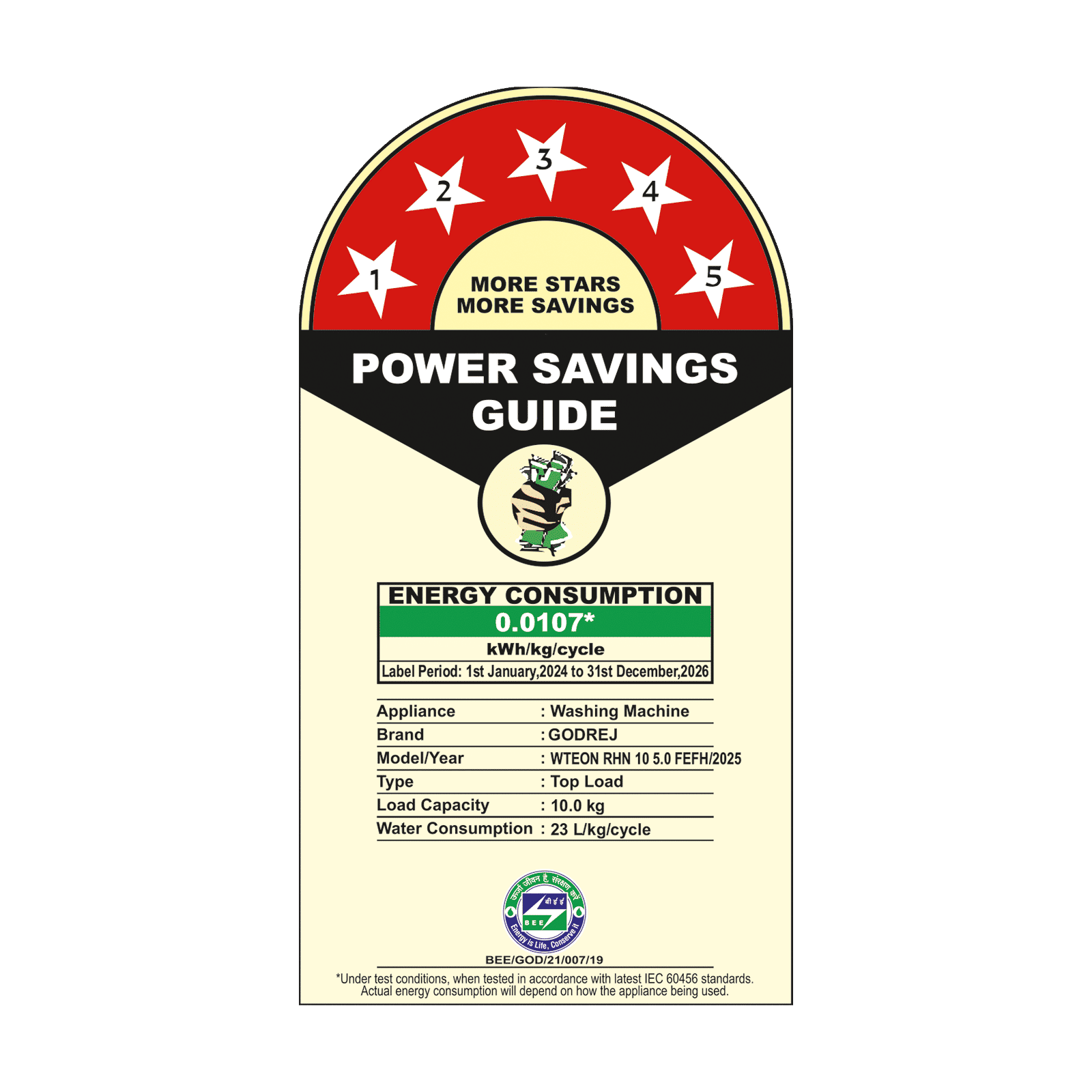 Godrej 10 kg 5 Star Fully Automatic Top Load Washing Machine (Rhine, 52141601SD00582, In-built Heater, Glacial Grey) _4