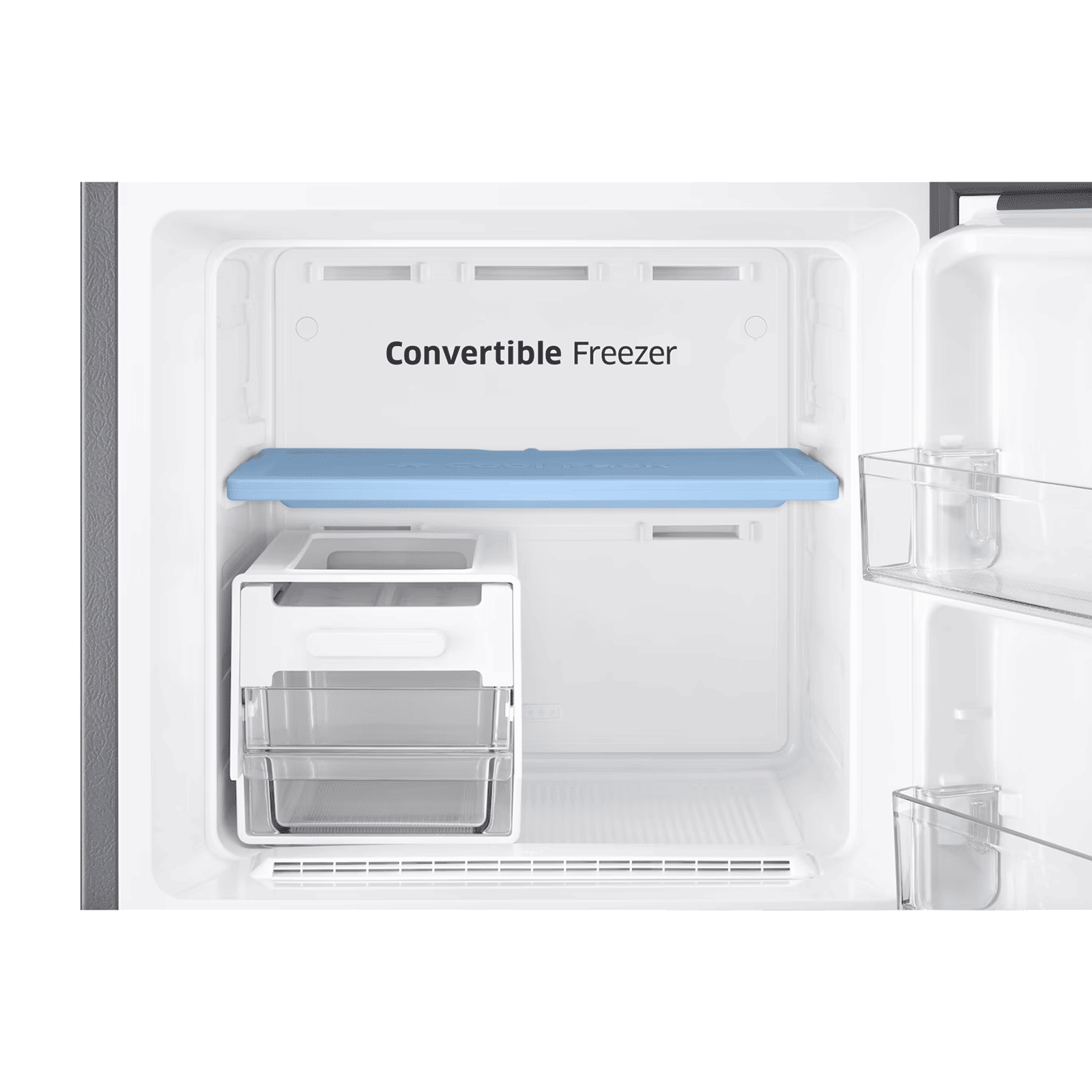 Samsung 236 Litres 2 Star Frost Free Double Door Convertible Refrigerator with Digital Inverter Compressor (RT40H28U2PHL, Elegant Inox)_8