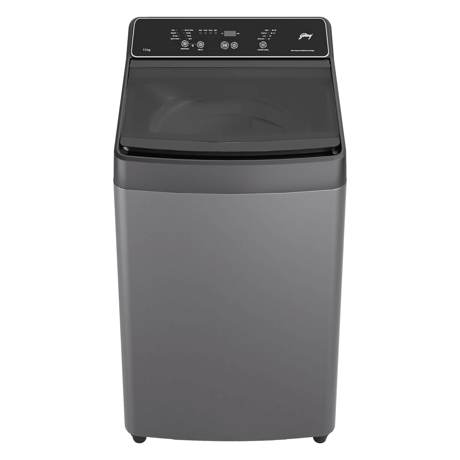 Godrej 7 kg 5 Star Fully Automatic Top Load Washing Machine (Valor, 52141601SD00553, Zero Pressure Technology, Matt Black)_5