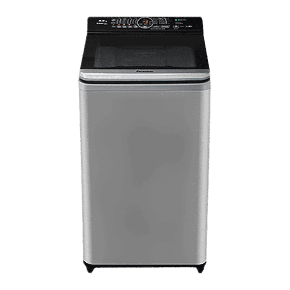 Panasonic 6.5 kg Fully Automatic Top Load Washing Machine (NA-F65V7LRB, Anti Tangling System, Silver)_1