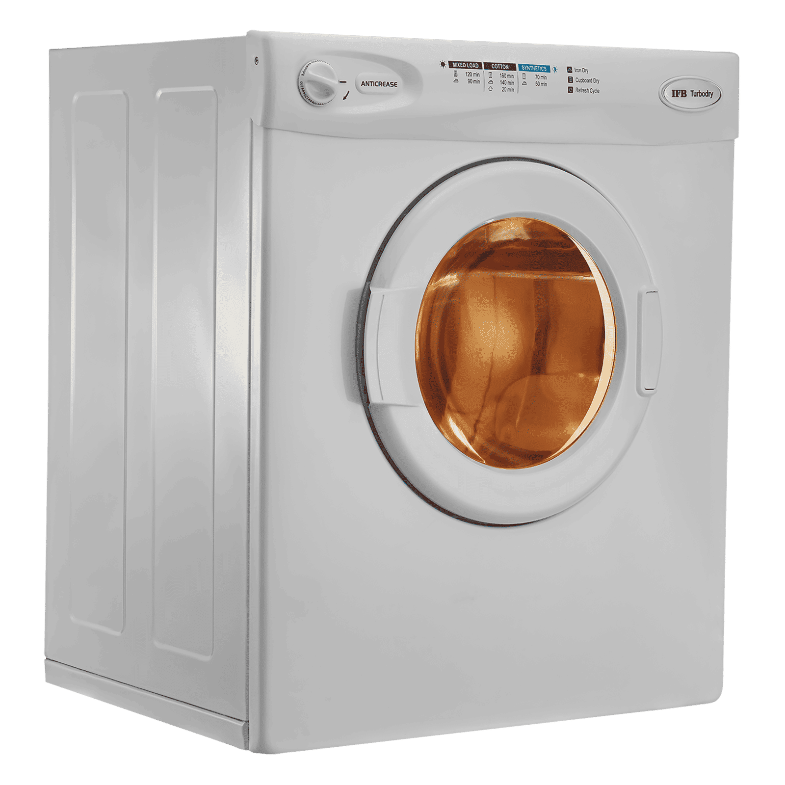 IFB 5.5 kg 5 Star Fully Automatic Front Load Dryer (TURBO DRY 550, Lint Filter, White)_4