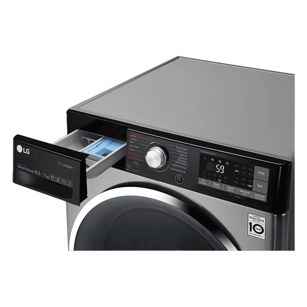LG 10.5/7 kg Inverter Fully Automatic Front Load Washer Dryer (F4J9JHP2TD.ASSPEIL, Wi-Fi Support, Stainless Steel)_16