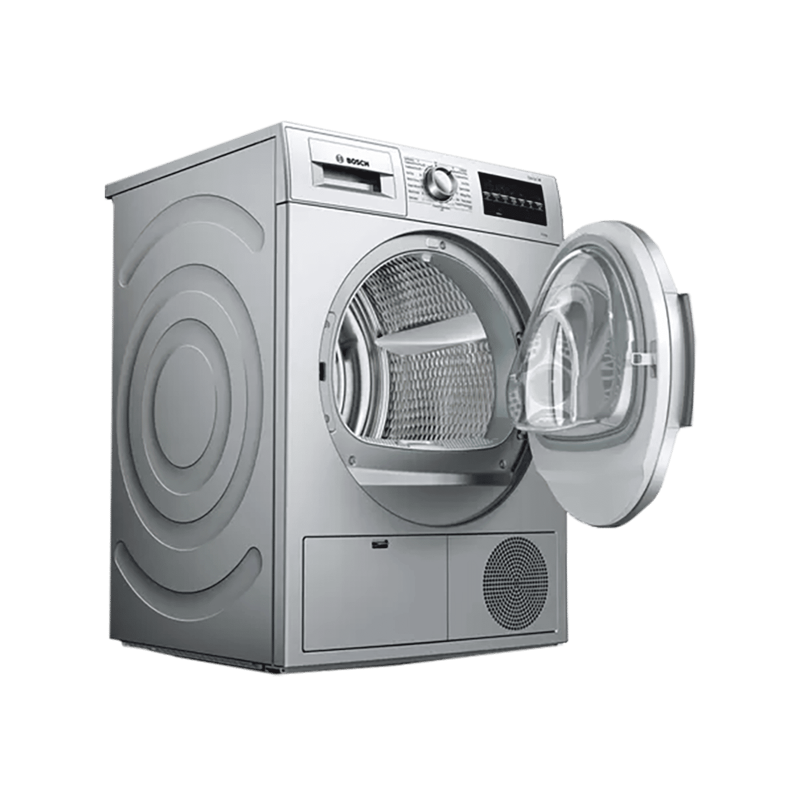 BOSCH 7 kg 5 Star Fully Automatic Front Load Dryer (Series 4, WTG86409IN, In-Built Heater, Silver)_6