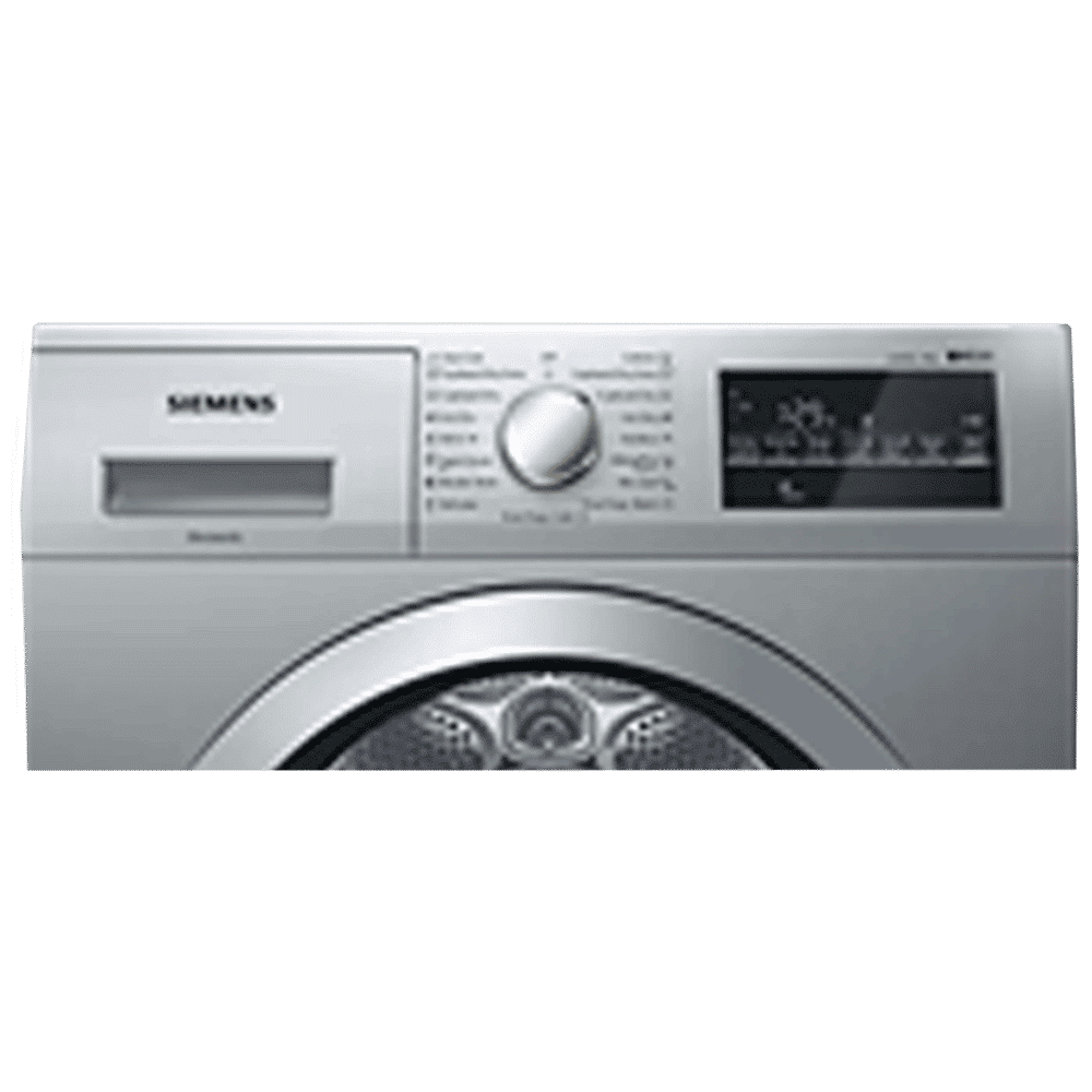 SIEMENS 8 kg Fully Automatic Front Load Dryer (iQ300, WT46G402IN, Galvalume Drum, Silver) SIEMENS 8 kg Fully Automatic Front Load Dryer (iQ300, WT46G402IN, Galvalume Drum, Silver)_3