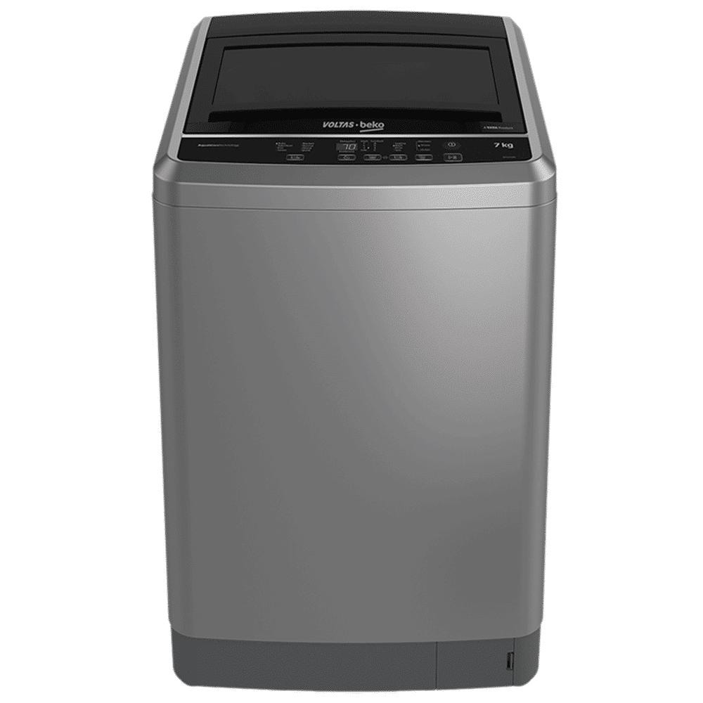 Voltas Beko 7 kg Fully Automatic Top Load Washing Machine (WTL70S, GentleWave Technology, Silver) Voltas Beko 7 kg Fully Automatic Top Load Washing Machine (WTL70S, GentleWave Technology, Silver)_1