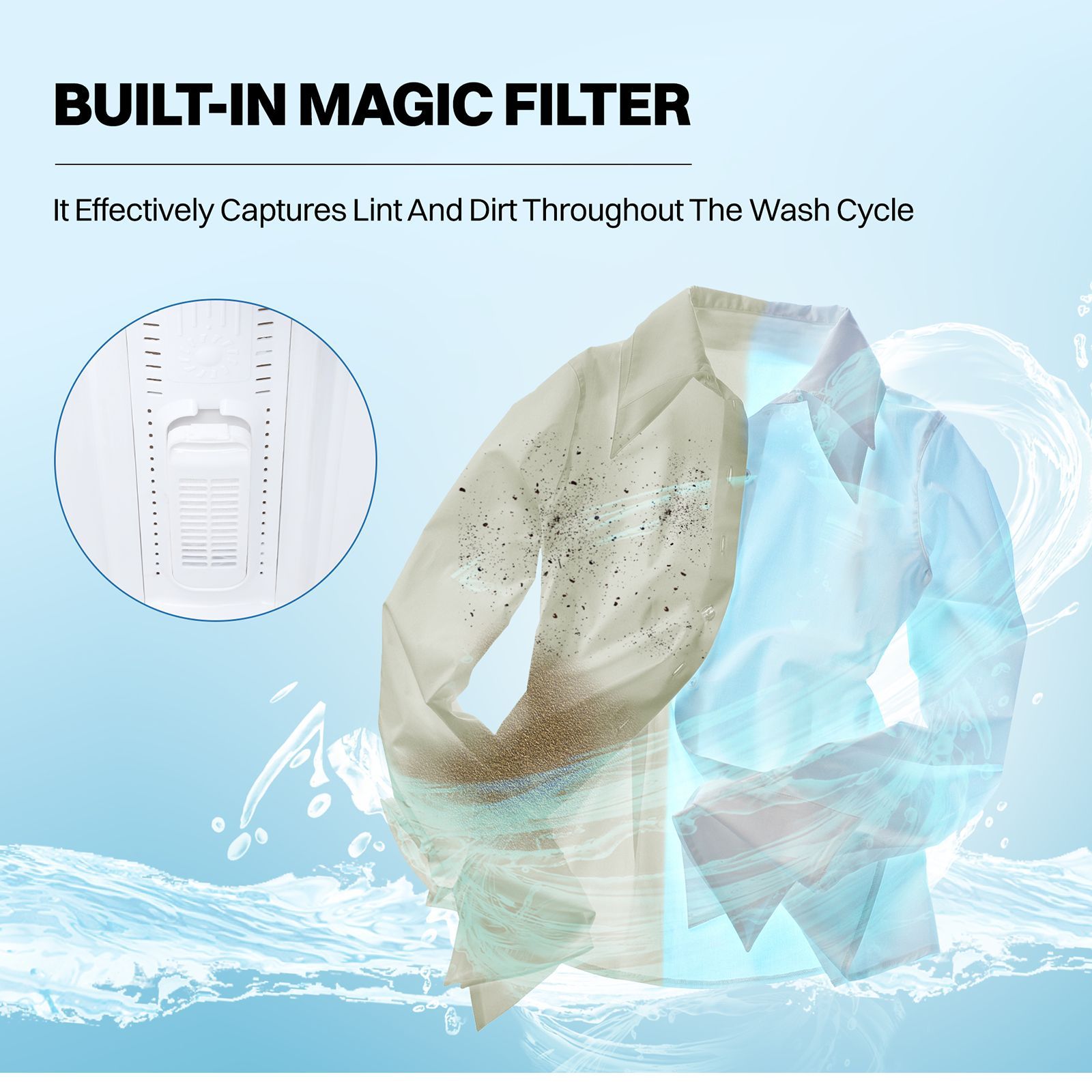 Croma 7.5 kg Semi Automatic Washing Machine with Auto Unbalancing Detection ( White) Croma 7.5 kg Semi Automatic Washing Machine with Auto Unbalancing Detection ( White)_8