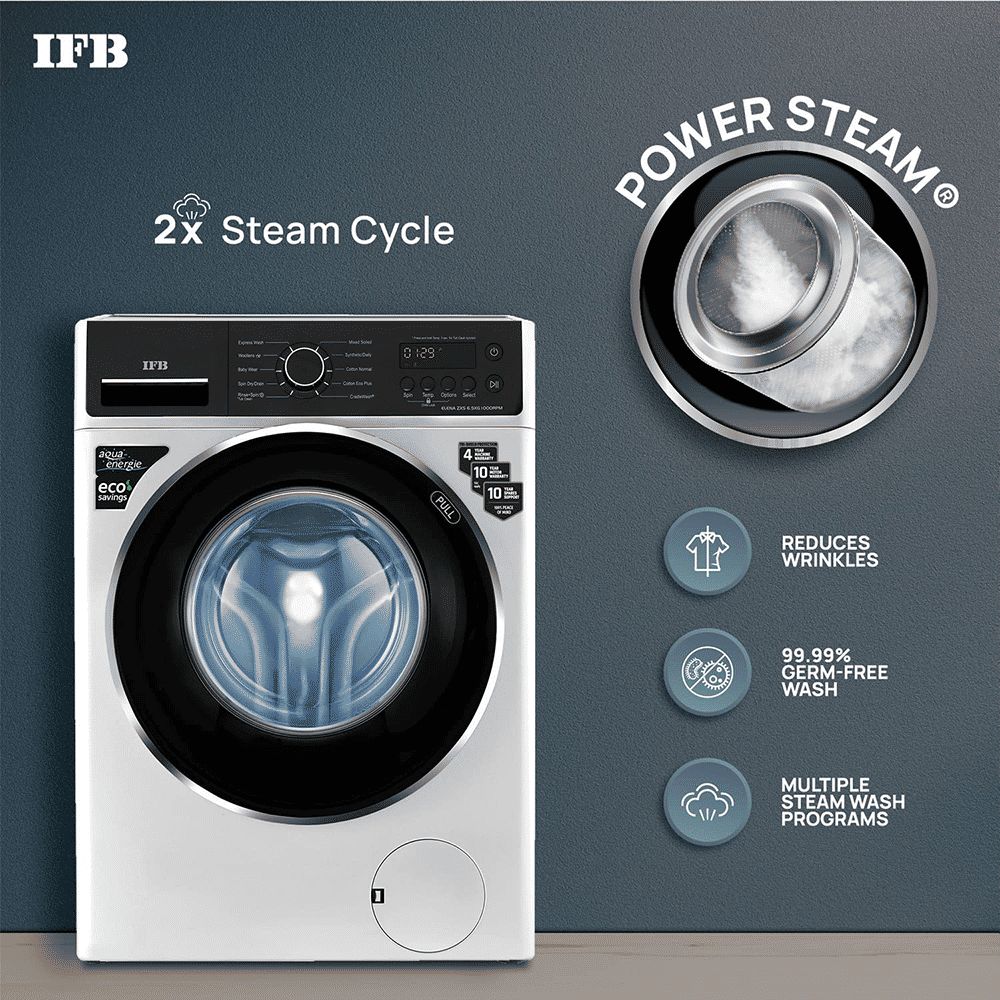 IFB 6.5 kg 5 Star Fully Automatic Front Load Washing Machine (Elena ZXS, In-Built Heater, Silver)_11