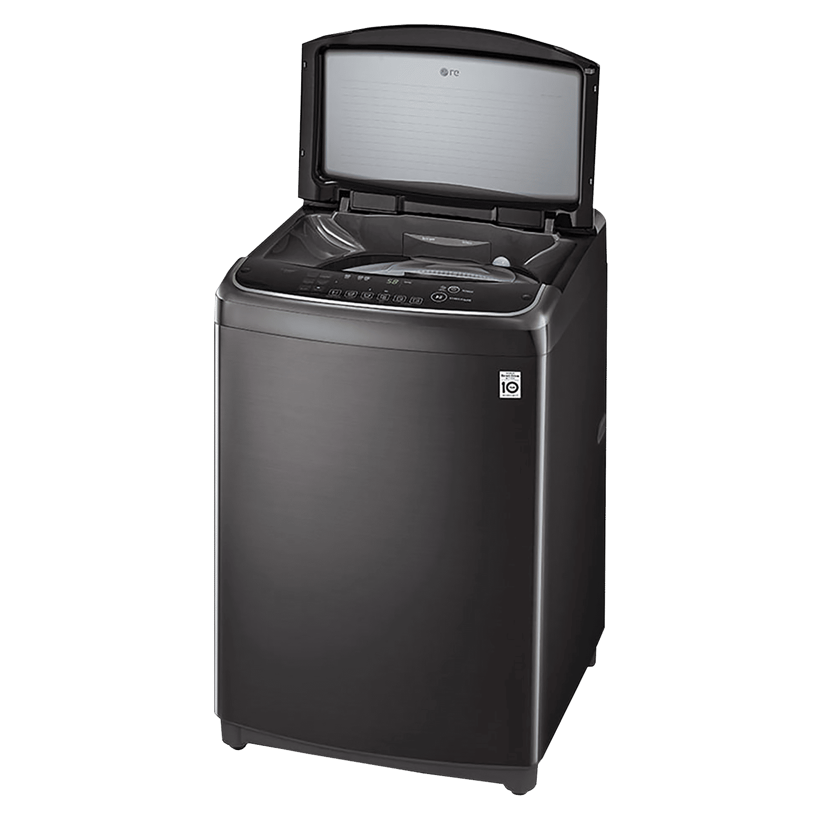 LG 18 kg 5 Star Inverter Fully Automatic Top Load Washing Machine (THD18STB.ABLPEIL, Steam Wash Technology, Black)_13