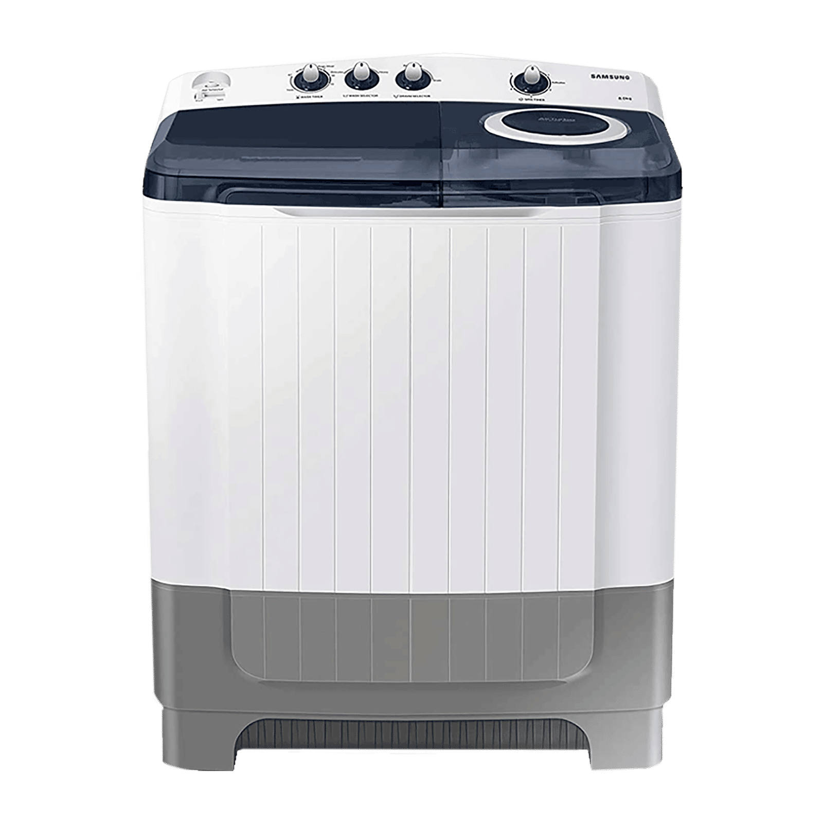 SAMSUNG 8 kg 5 Star Semi Automatic Washing Machine with Magic Filter (WT80R4200LG/TL, Light Grey) SAMSUNG 8 kg 5 Star Semi Automatic Washing Machine with Magic Filter (WT80R4200LG/TL, Light Grey)_1