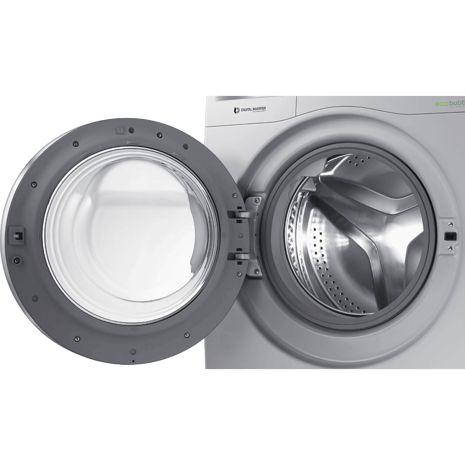 SAMSUNG 6 kg 5 Star Inverter Fully Automatic Front Load Washing Machine (WW61R20EK0S/TL, Diamond Drum, Silver)_6