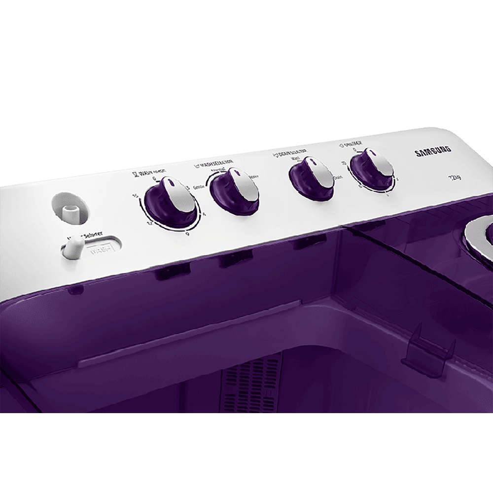 SAMSUNG 7 kg 5 Star Semi Automatic Washing Machine with Magic Filter (WT70M3200HL/TL, Violet) SAMSUNG 7 kg 5 Star Semi Automatic Washing Machine with Magic Filter (WT70M3200HL/TL, Violet)_11