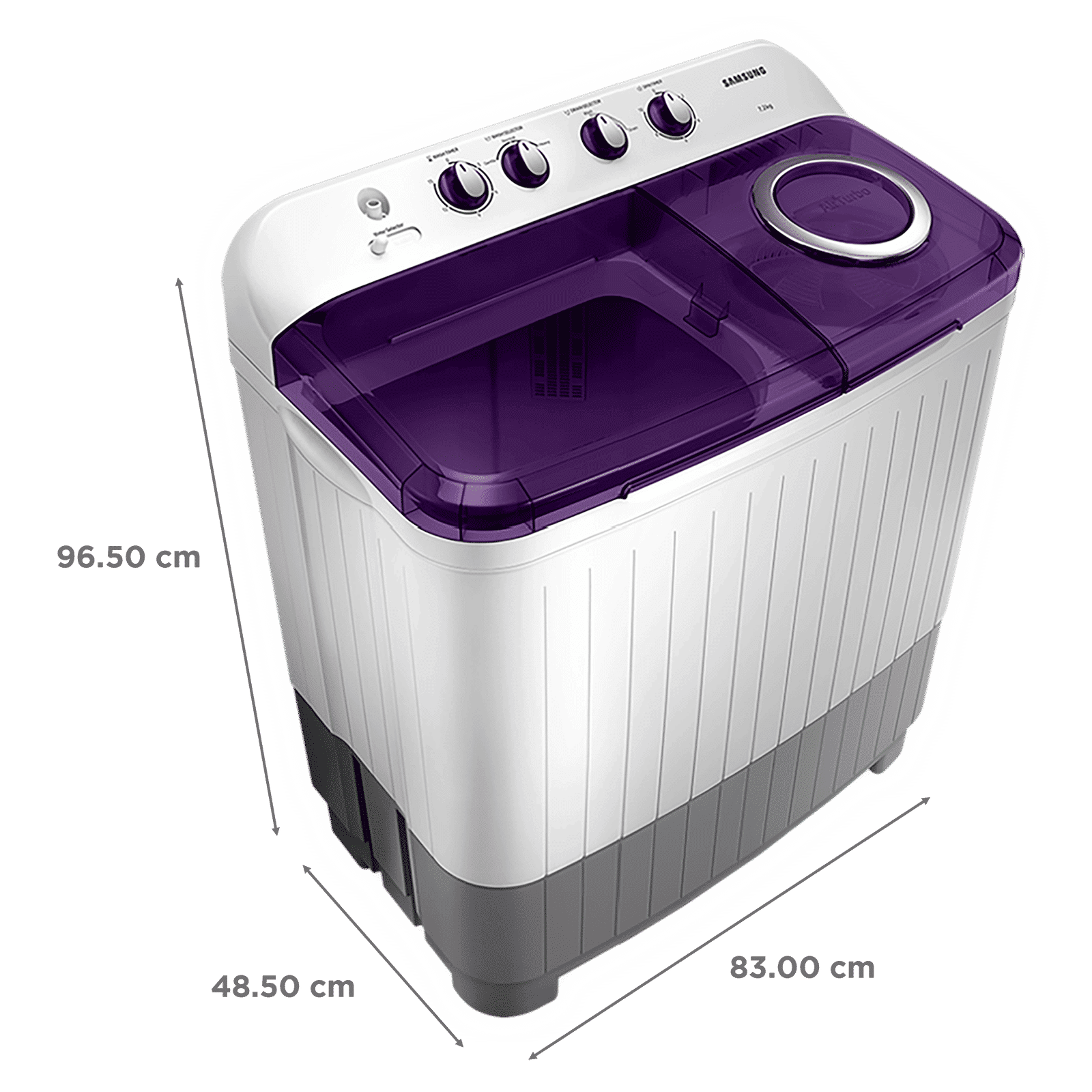 SAMSUNG 7 kg 5 Star Semi Automatic Washing Machine with Magic Filter (WT70M3200HL/TL, Violet) SAMSUNG 7 kg 5 Star Semi Automatic Washing Machine with Magic Filter (WT70M3200HL/TL, Violet)_3