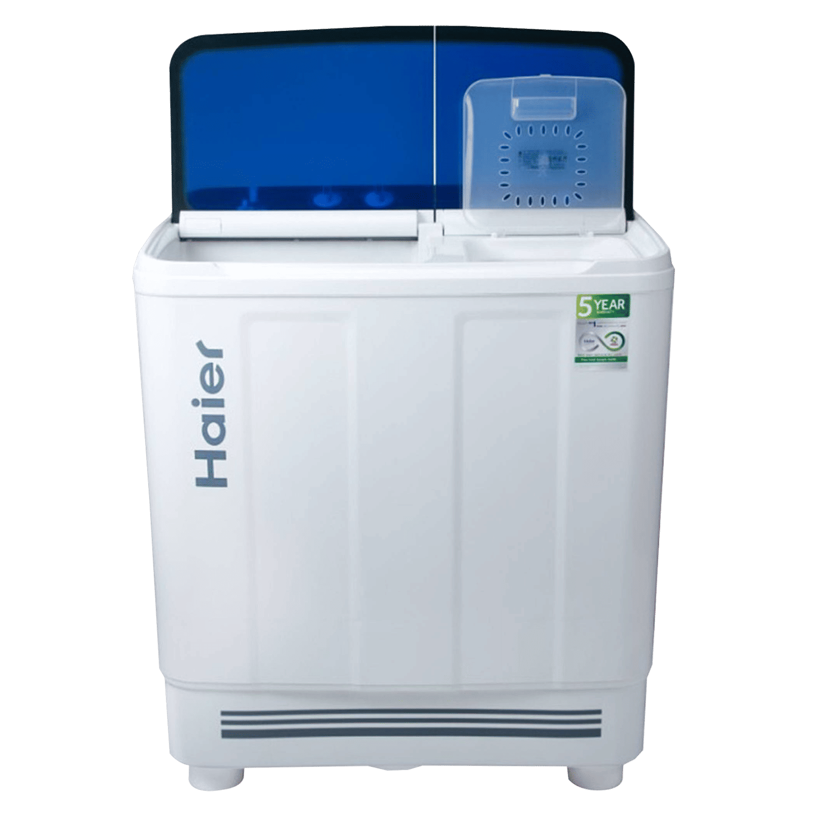Haier 9 kg Semi Automatic Washing Machine with 4D Magic Filter (HTW90-1159, White/Blue)_9