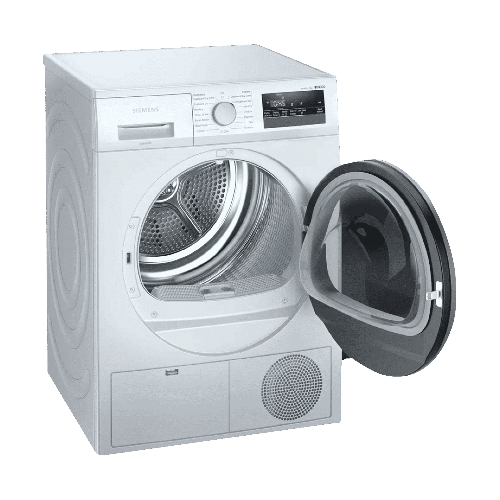 SIEMENS 7 kg Fully Automatic Front Load Dryer (WT46N203IN, Galvalume Drum, White) SIEMENS 7 kg Fully Automatic Front Load Dryer (WT46N203IN, Galvalume Drum, White)_5