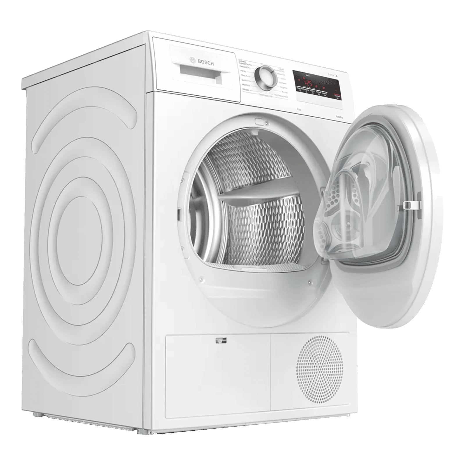 BOSCH 7 kg 5 Star Fully Automatic Front Load Dryer (Series 4, WTN86203IN, Auto Dry Function, White)_8