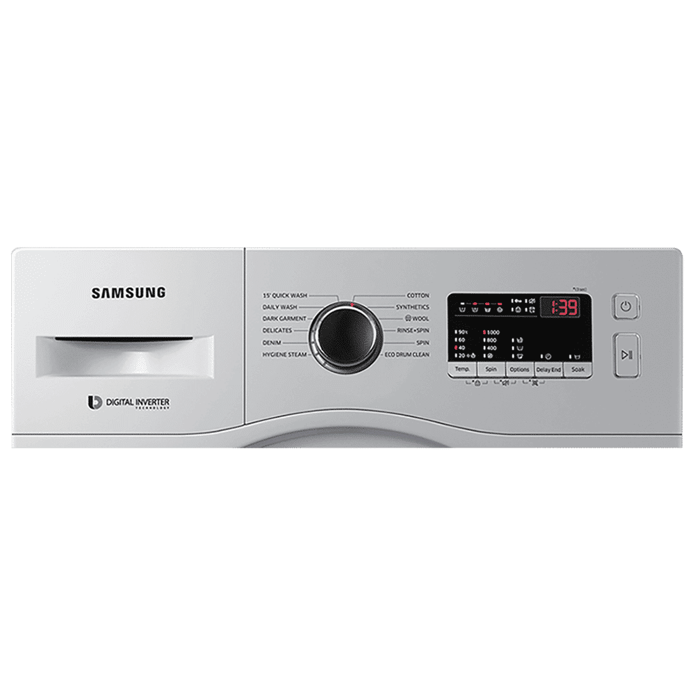 SAMSUNG 6.5 kg 5 Star Fully Automatic Front Load Washing Machine (12 Wash Programs, WW66R20GKSS/TL, Silver)_4