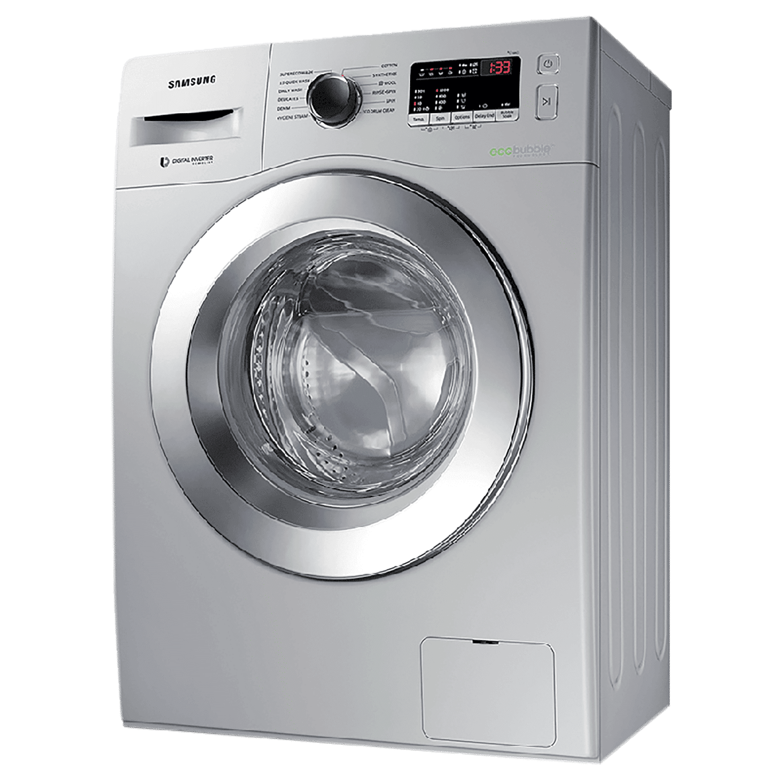 SAMSUNG 6.5 kg 5 Star Fully Automatic Front Load Washing Machine (12 Wash Programs, WW66R20GKSS/TL, Silver)_5
