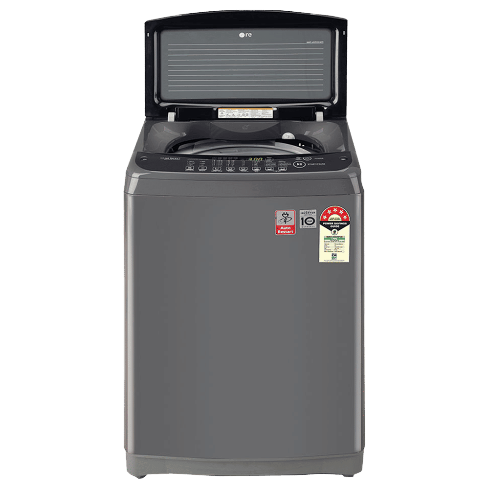 LG 8 kg 5 Star Inverter Fully Automatic Top Load Washing Machine (T80SJMB1Z.ABMQEIL, Smart Inverter Technology, Middle Black)_9