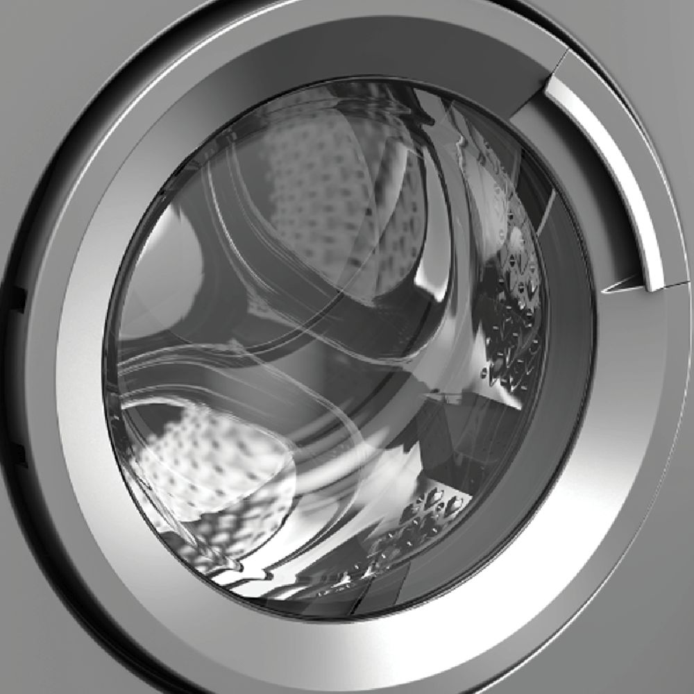 VOLTAS beko 7 kg 5 Star Inverter Fully Automatic Front Load Washing Machine (WFL7010VTSS, Hygiene Plus Function, Grey)_5